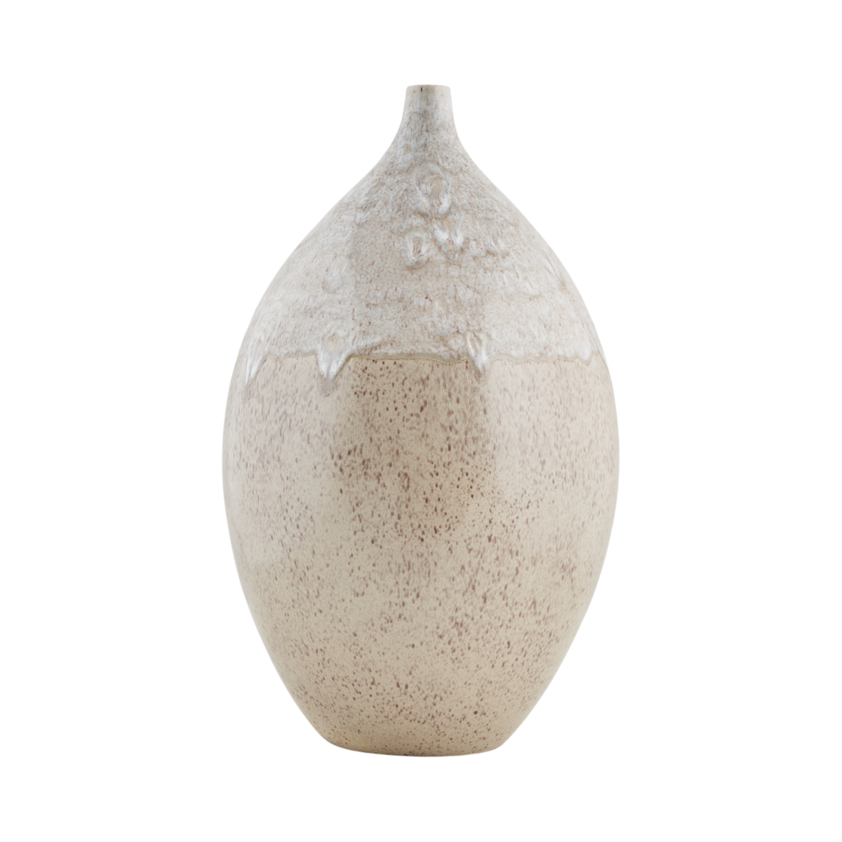 Glazed Ceramic Bud Vase