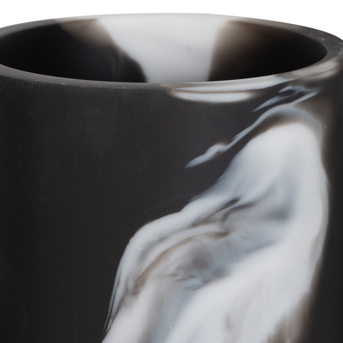 Explore the concept of yin and yang in this duo of round jars.