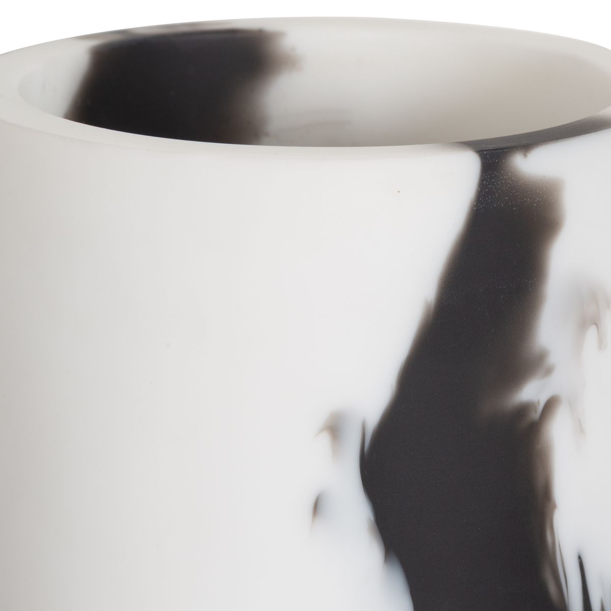 Explore the concept of yin and yang in this duo of round jars.