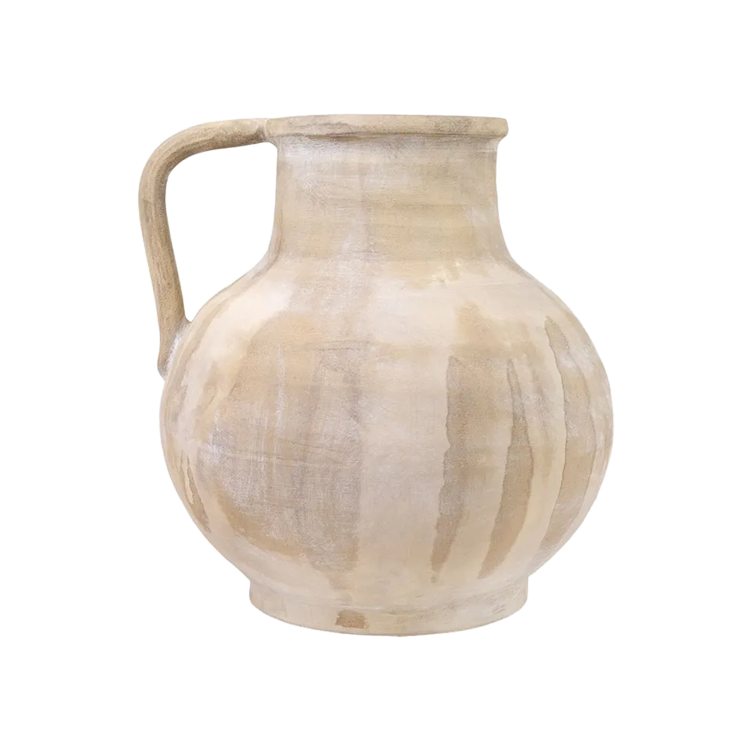 Clay Vase With Handle