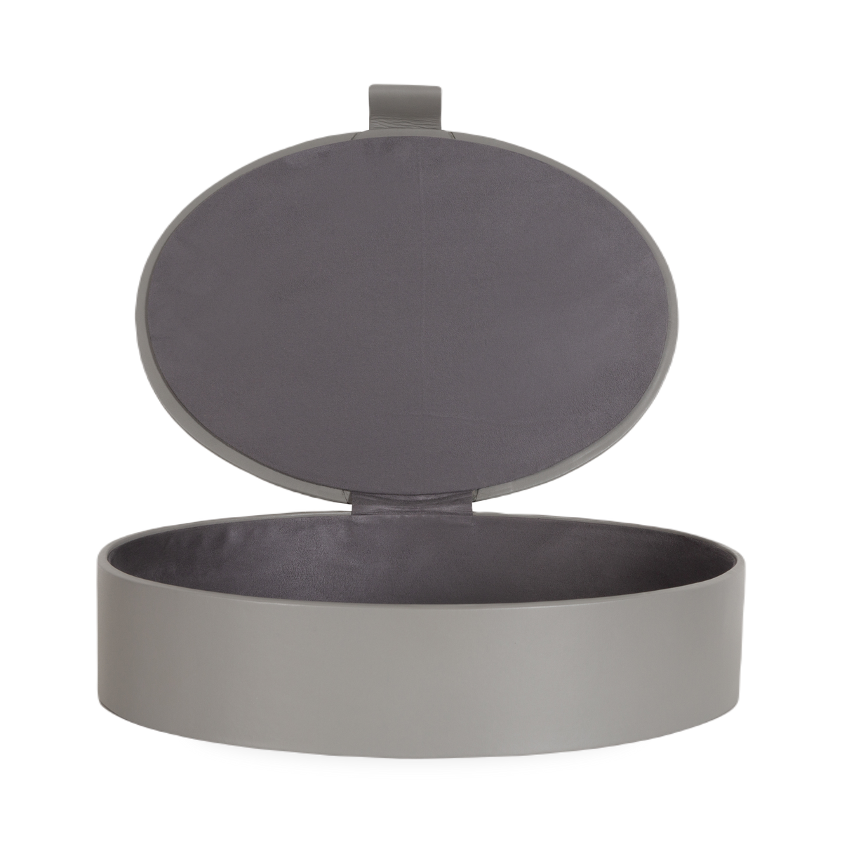 Bring a Barbara Barry classic to your home with the Signature Oval Leather Boxes.