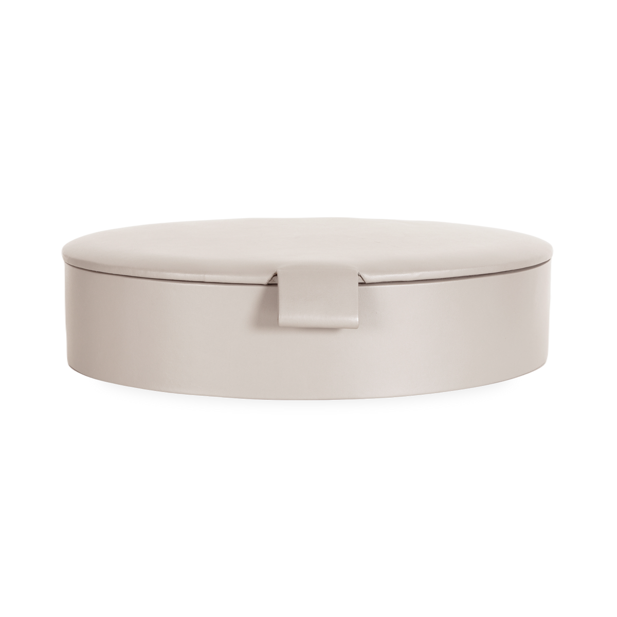 Bring a Barbara Barry classic to your home with the Signature Oval Leather Boxes.