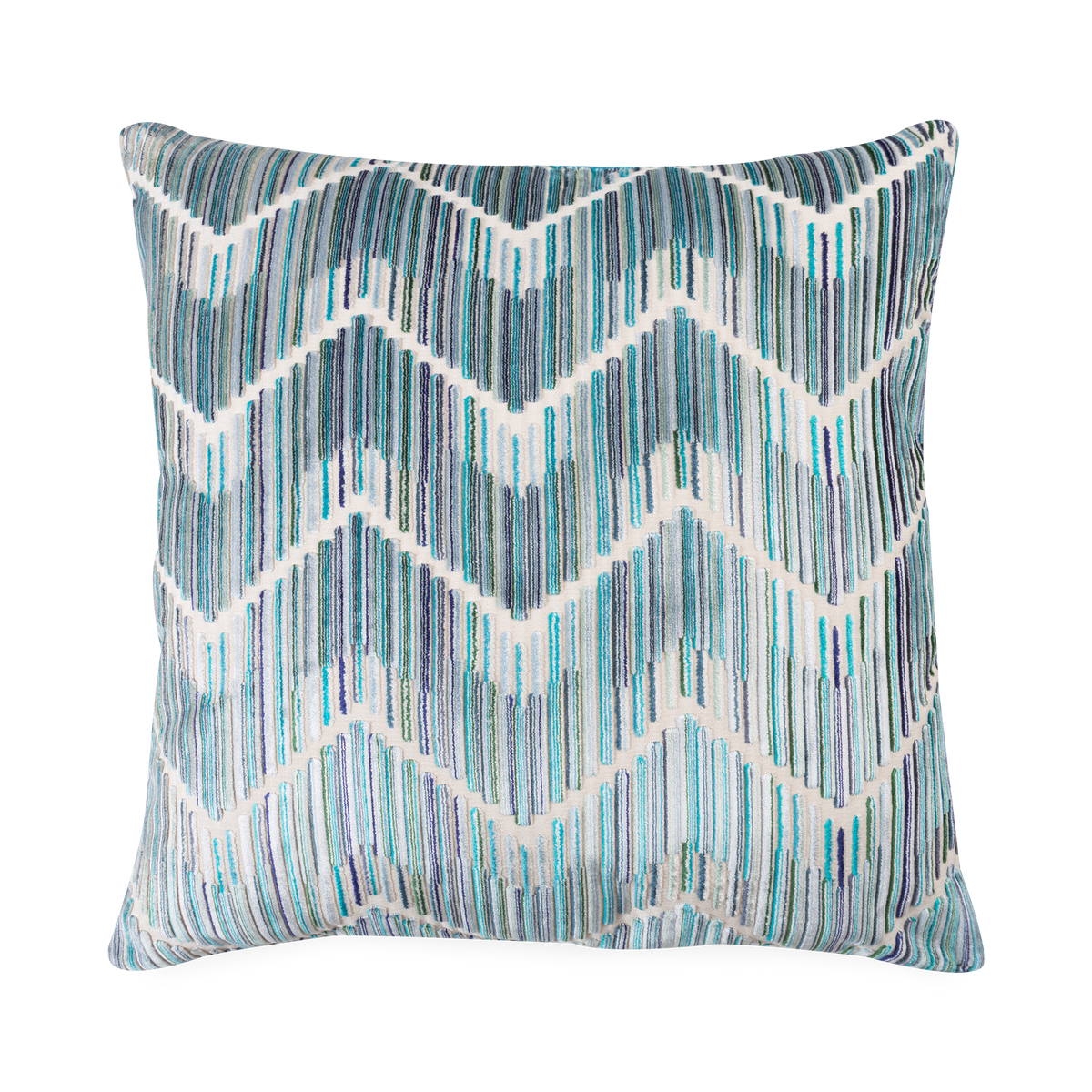 Velvet Zigzag Pillow