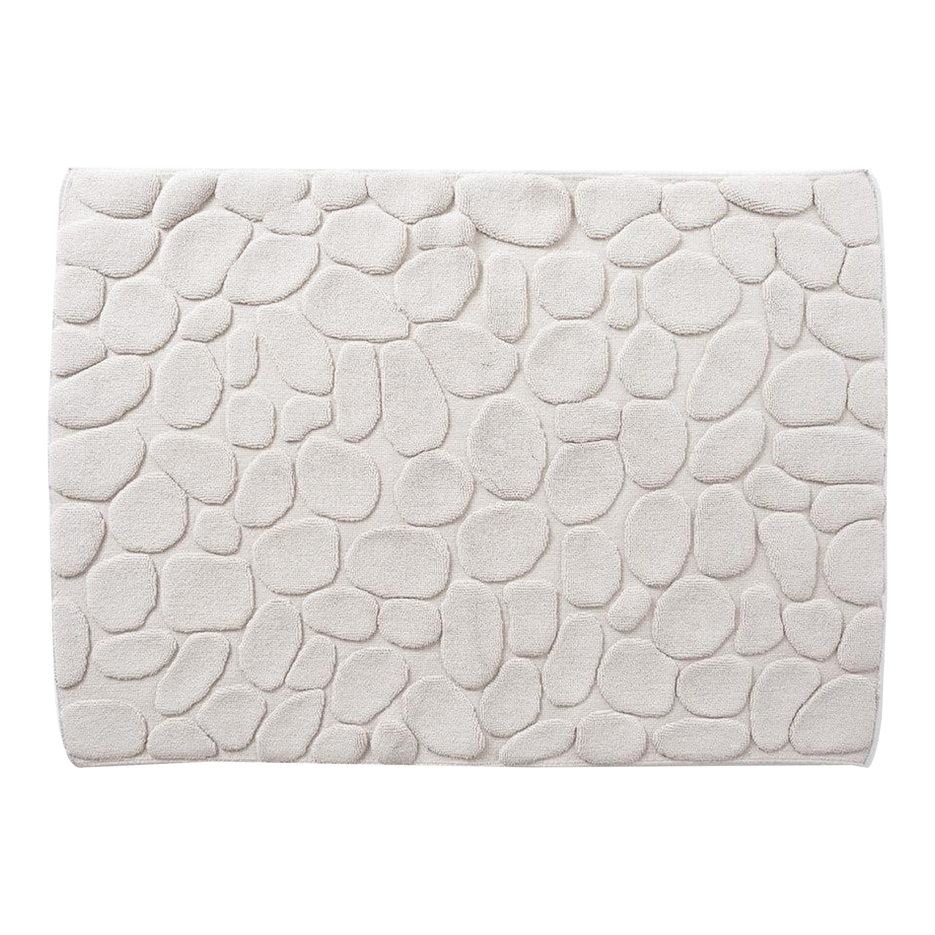 Inspired by the natural stones found in Japanese riverbeds, the Ishikoro Pebble Bath Mat was designed by Masaru Suzki and features a padded texture that feels great under your feet