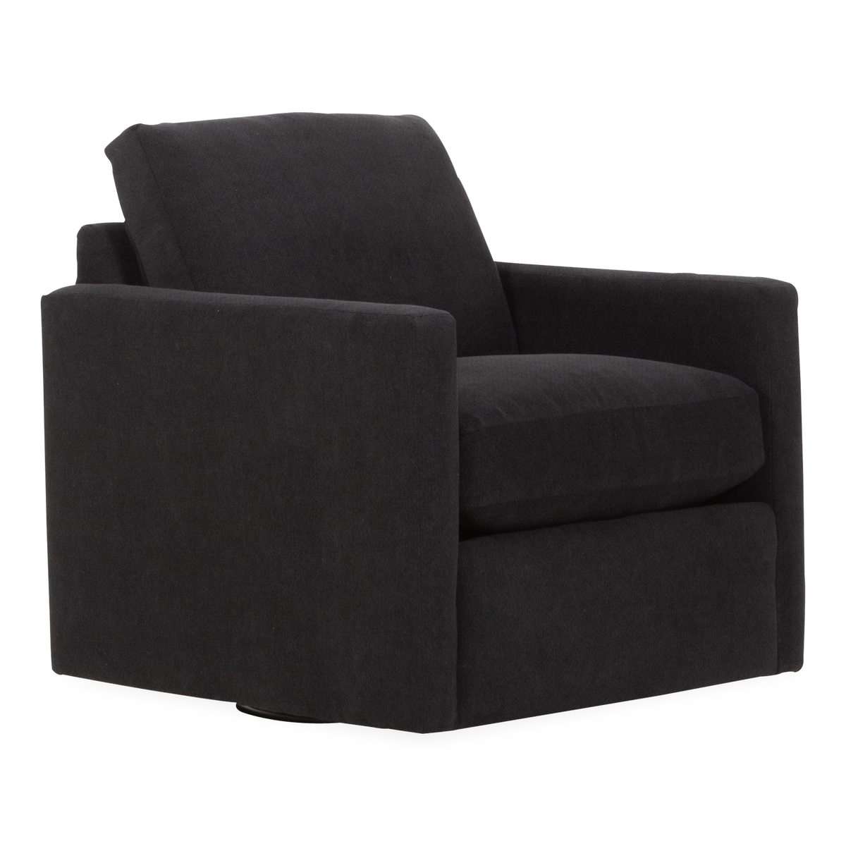 Alton Thin Track Arm Swivel Chair