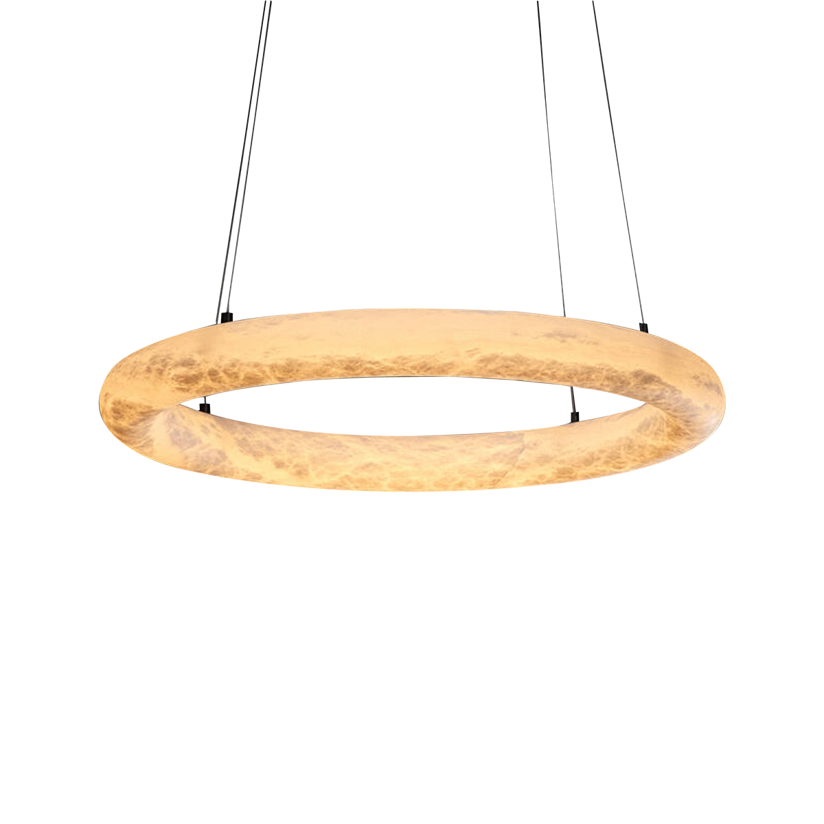 Alabaster Ring Medium Pendant