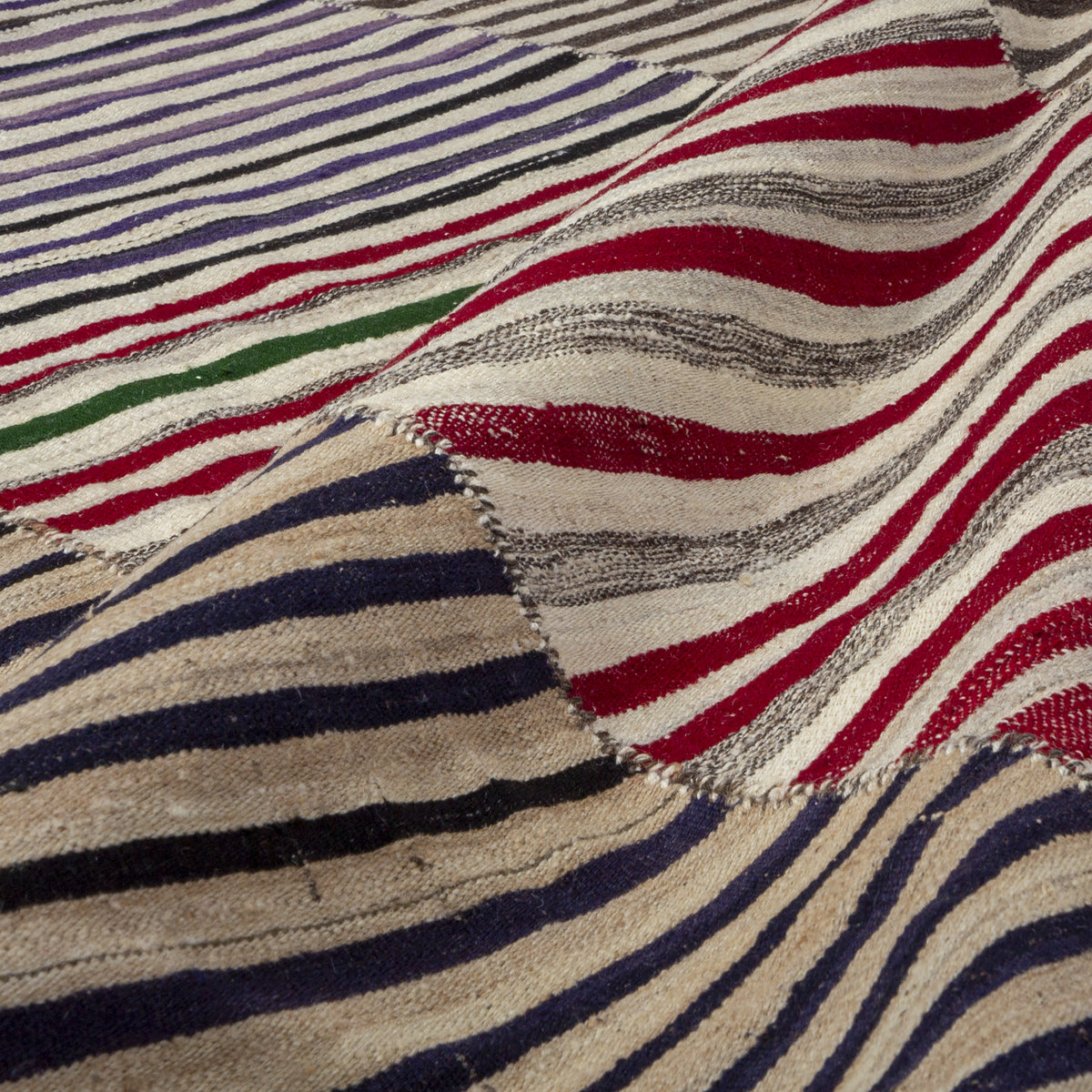 Vintage Kilim Ivory/Black