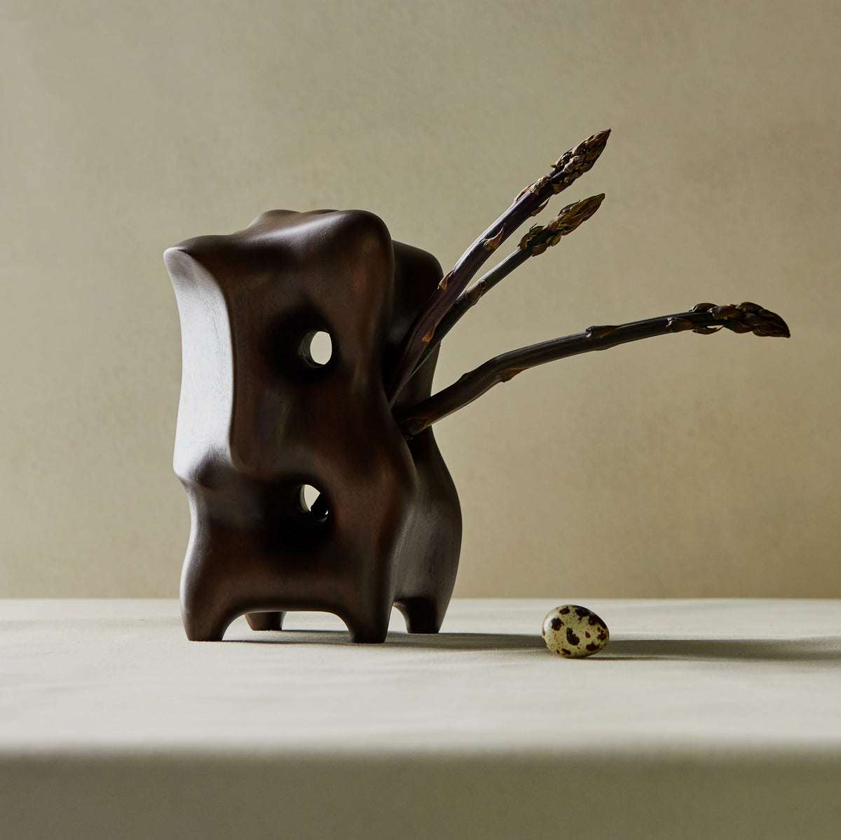 Mahogany Organic Sculpture