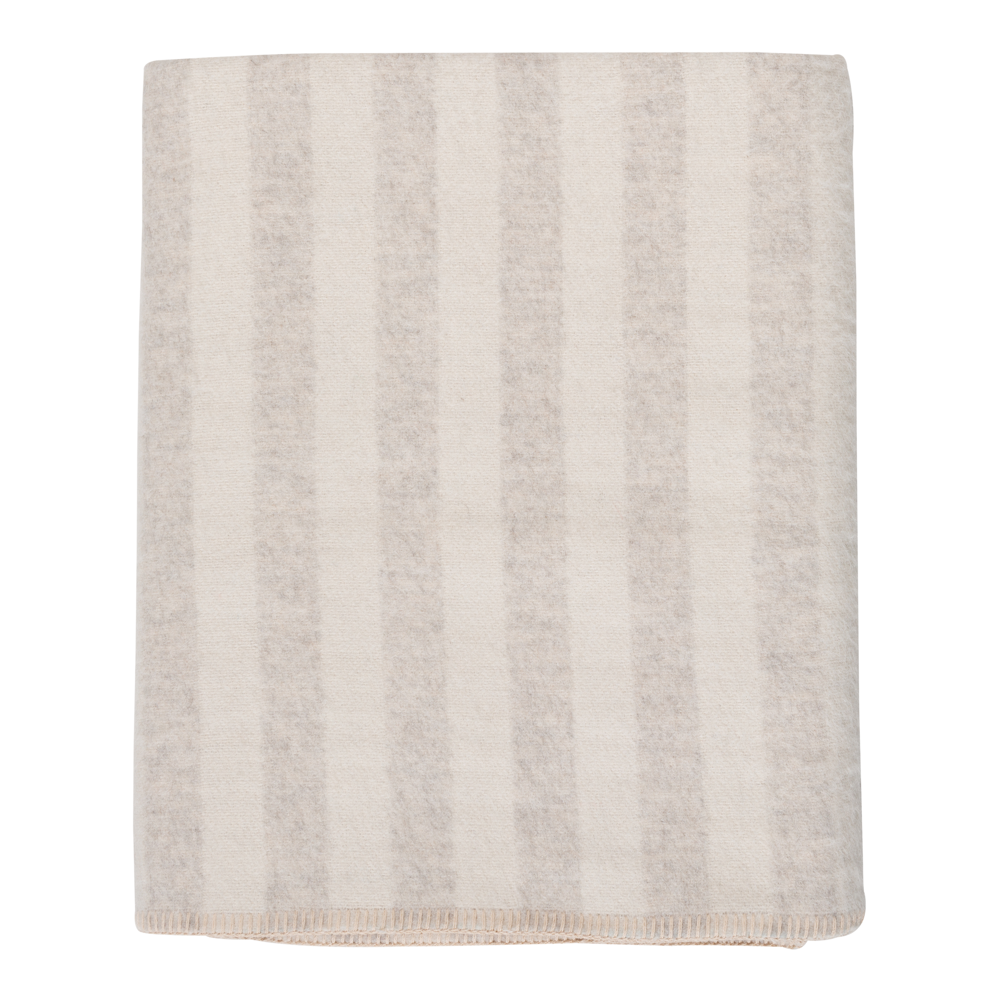 Presenting a luxuriously soft texture, the Stills Stripe Throw is woven with natural superfine alpaca wool and undyed Peruvian cotton.