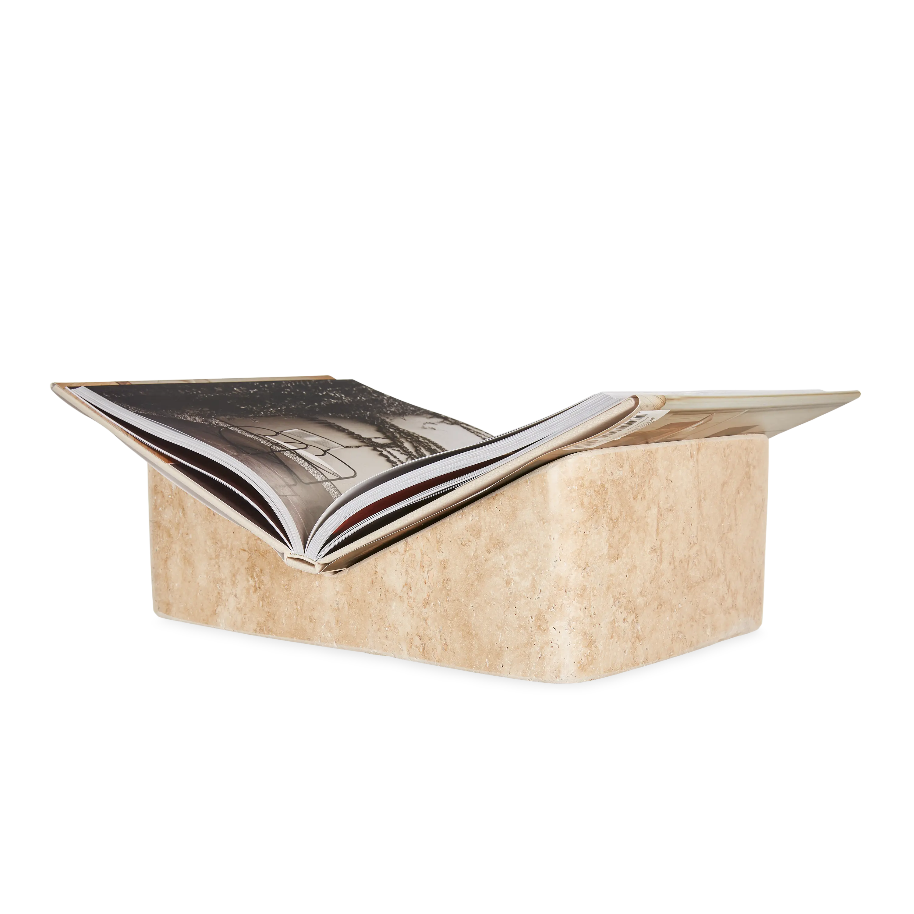 Travertine Bookstand