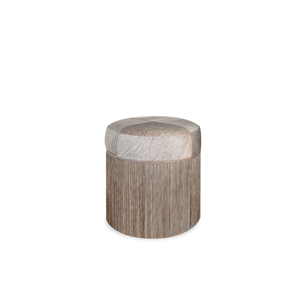 Unchained Hide Pouf