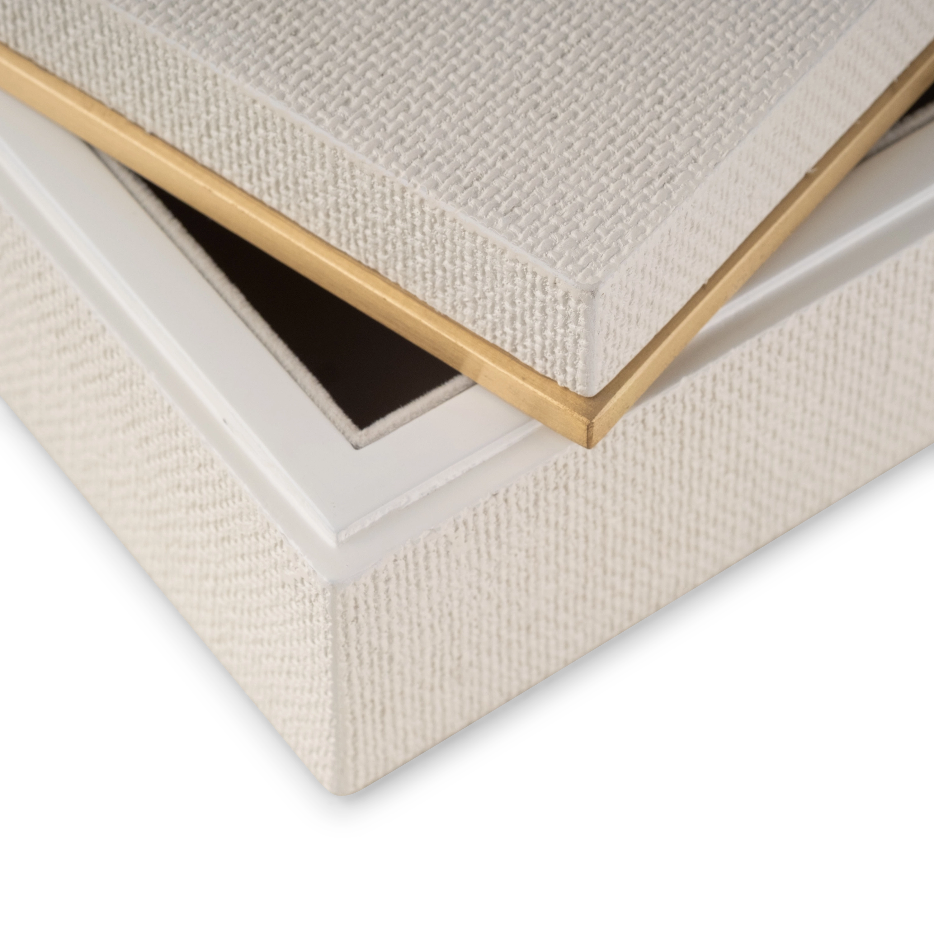 Raffia Weave Box