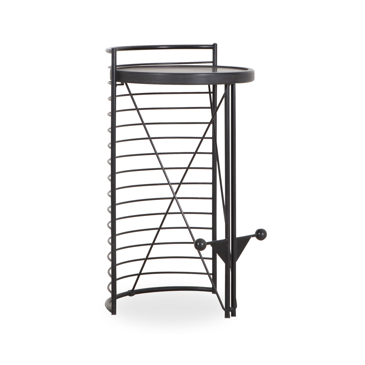 Vintage Memphis Style Bar Stool