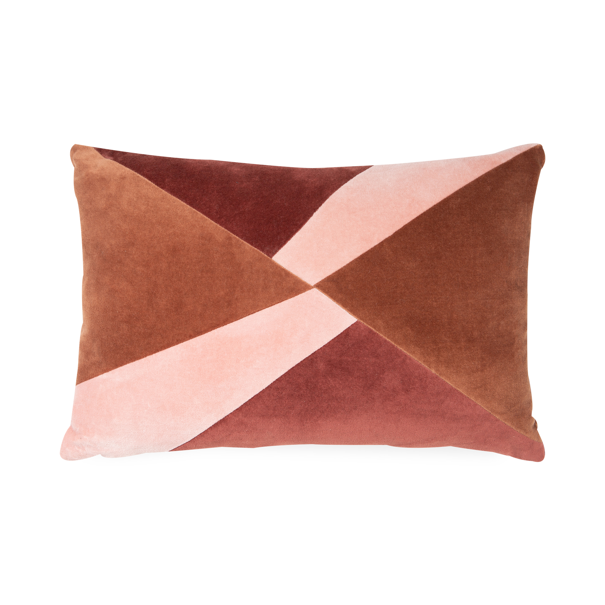 Adding a layer of dynamic design and visual depth, the Velvet Prism Pillow provides a variety of expressions of colours that can elevate any living area it resides in.