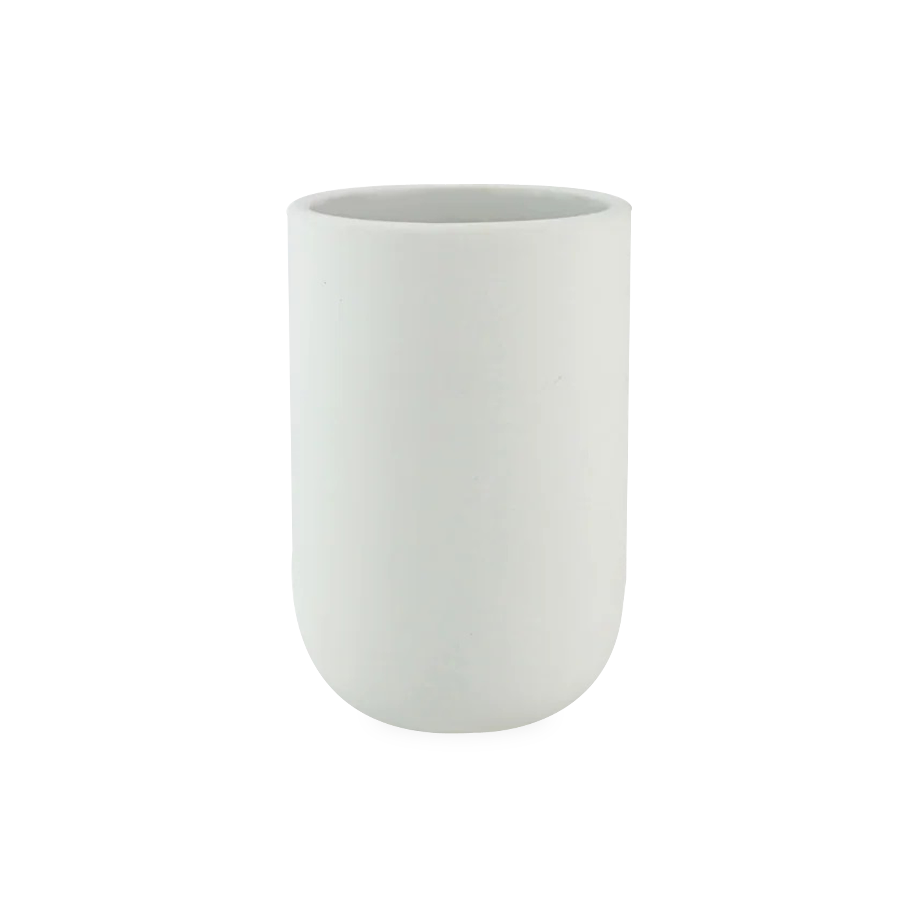 Using soft and organic forms, the Ceramic Rubber Tumbler is made of ceramics coated with a luxurious rubber finish.