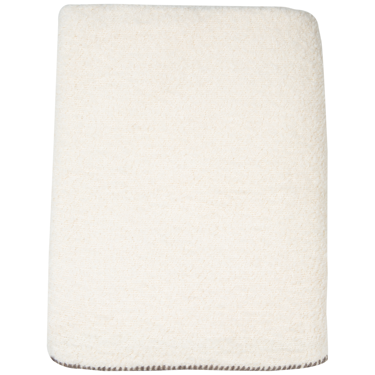 Boucle Yarn Throw