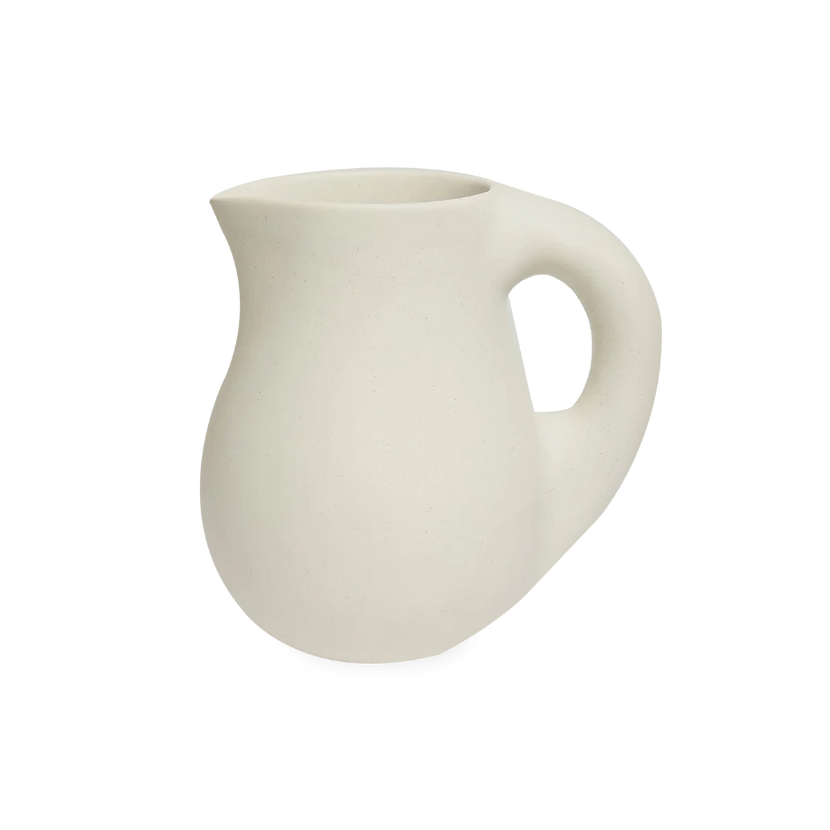 Dough Stoneware Pitcher