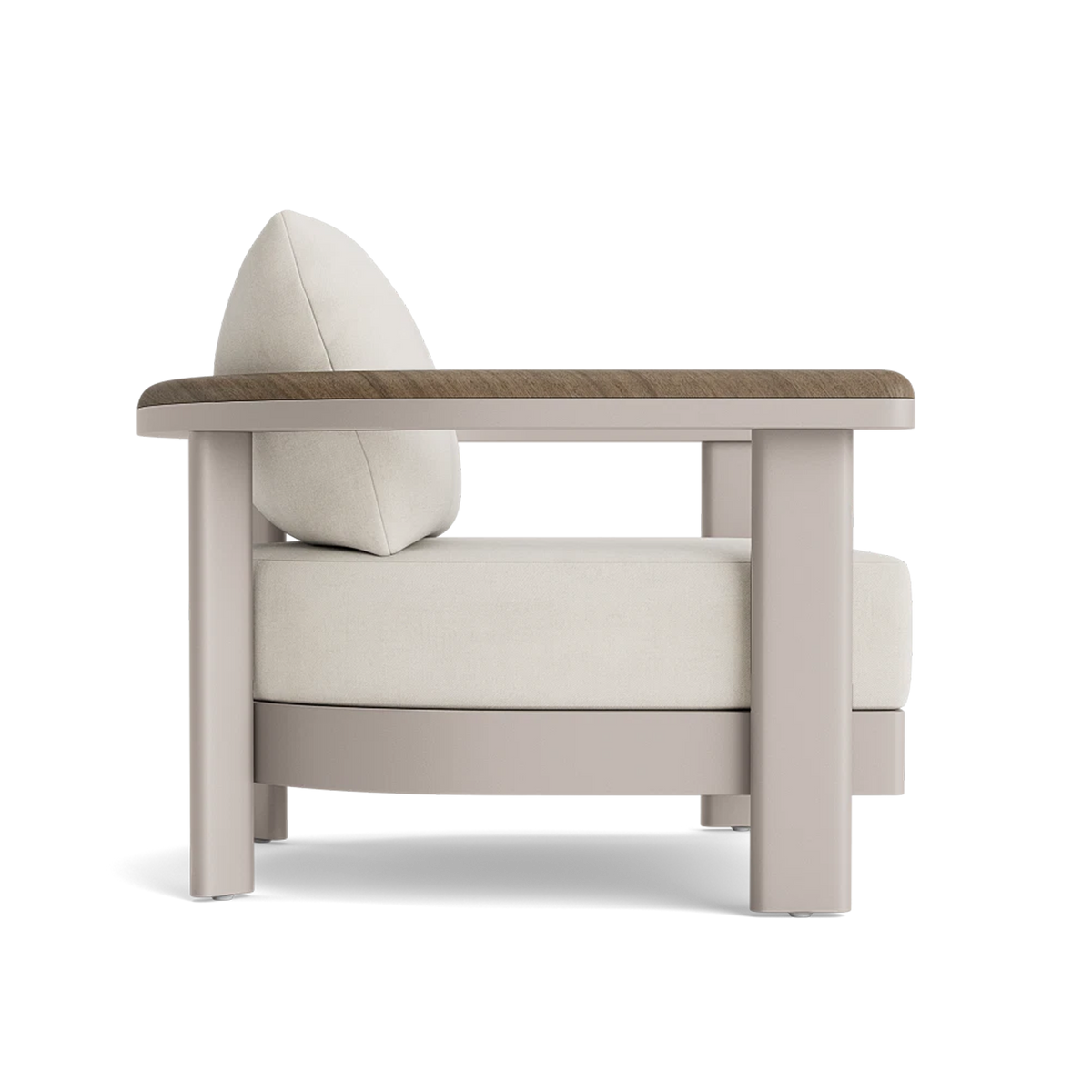 Luca Lounge Chair w/ Teak
