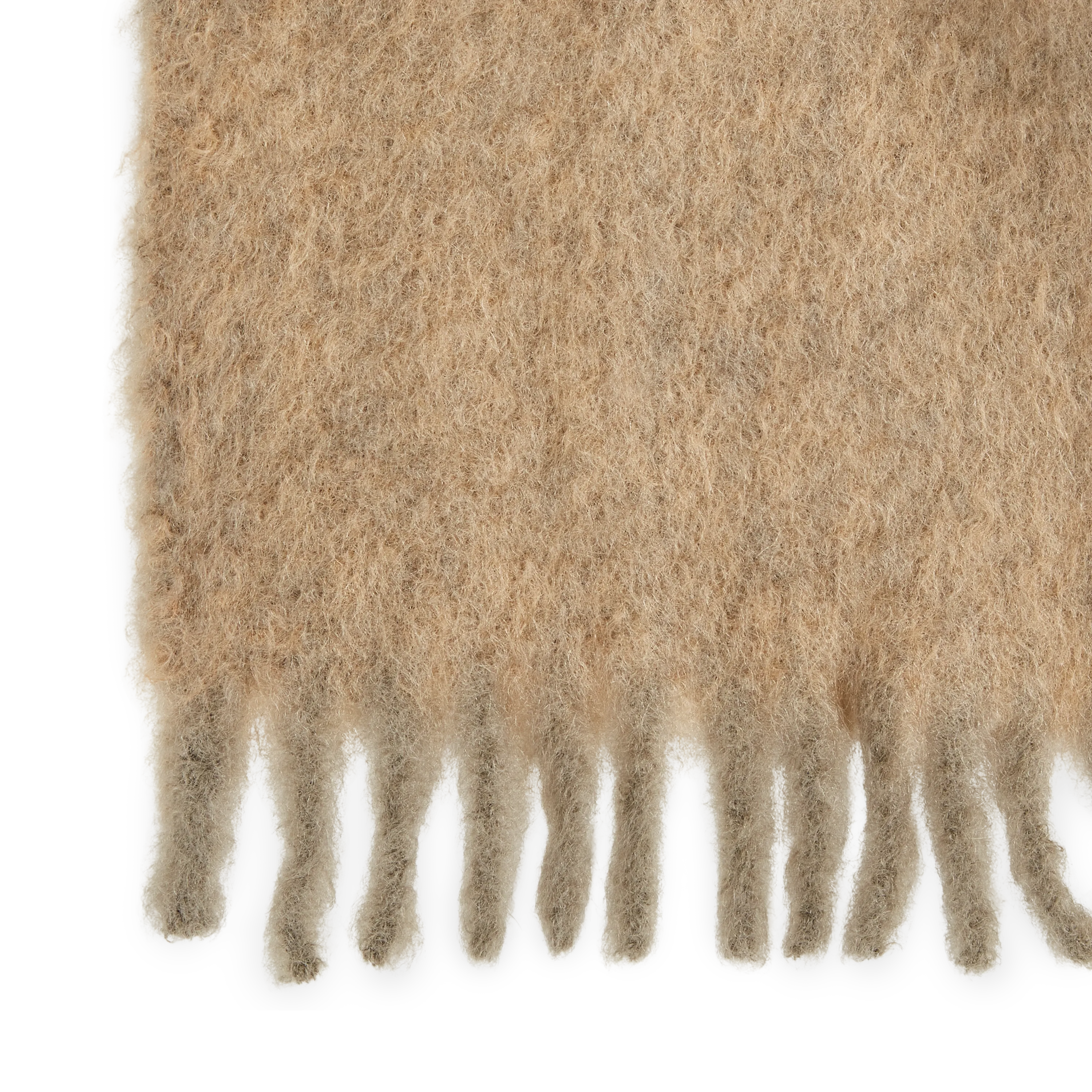 Stitched Mohair Throw