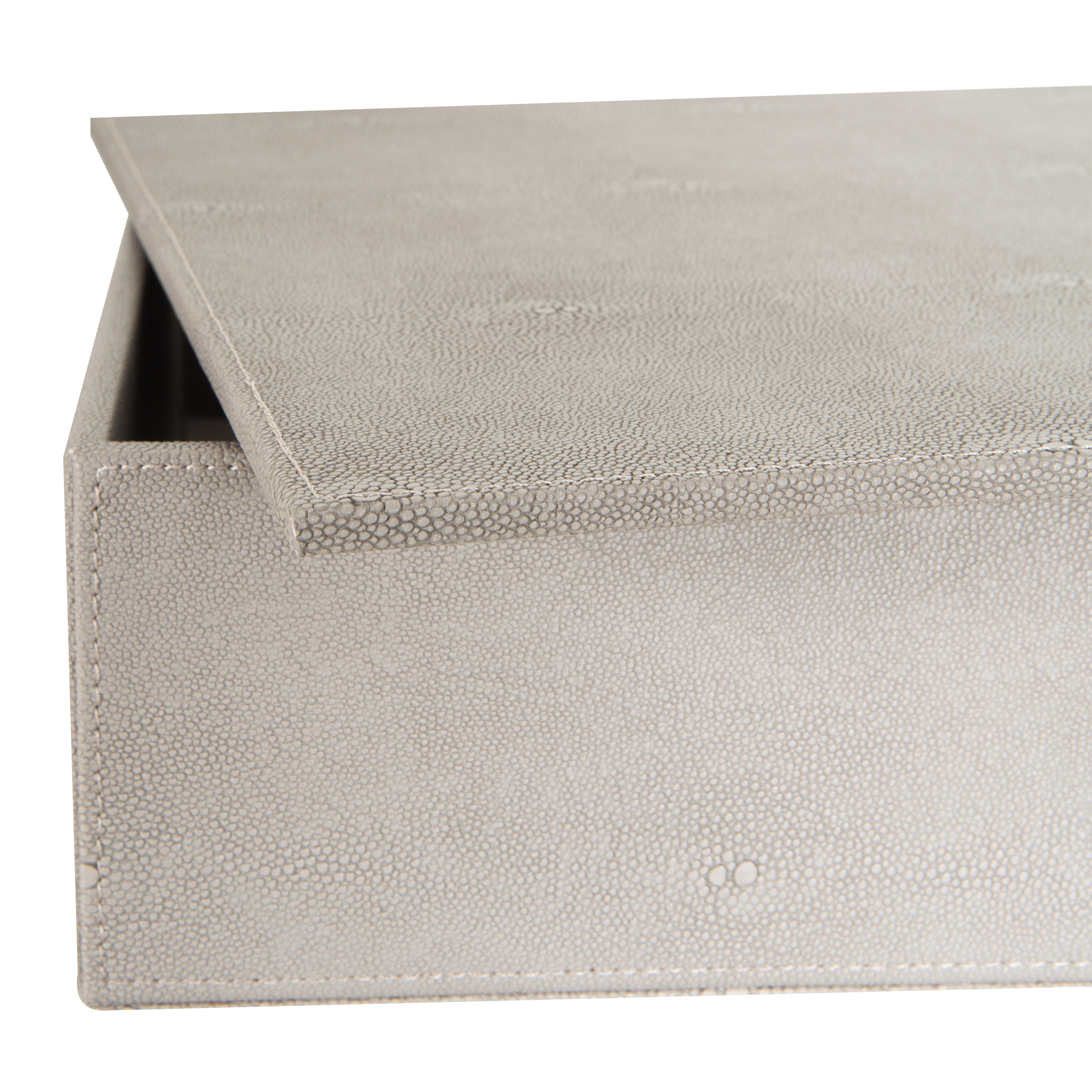 Faux Shagreen Box
