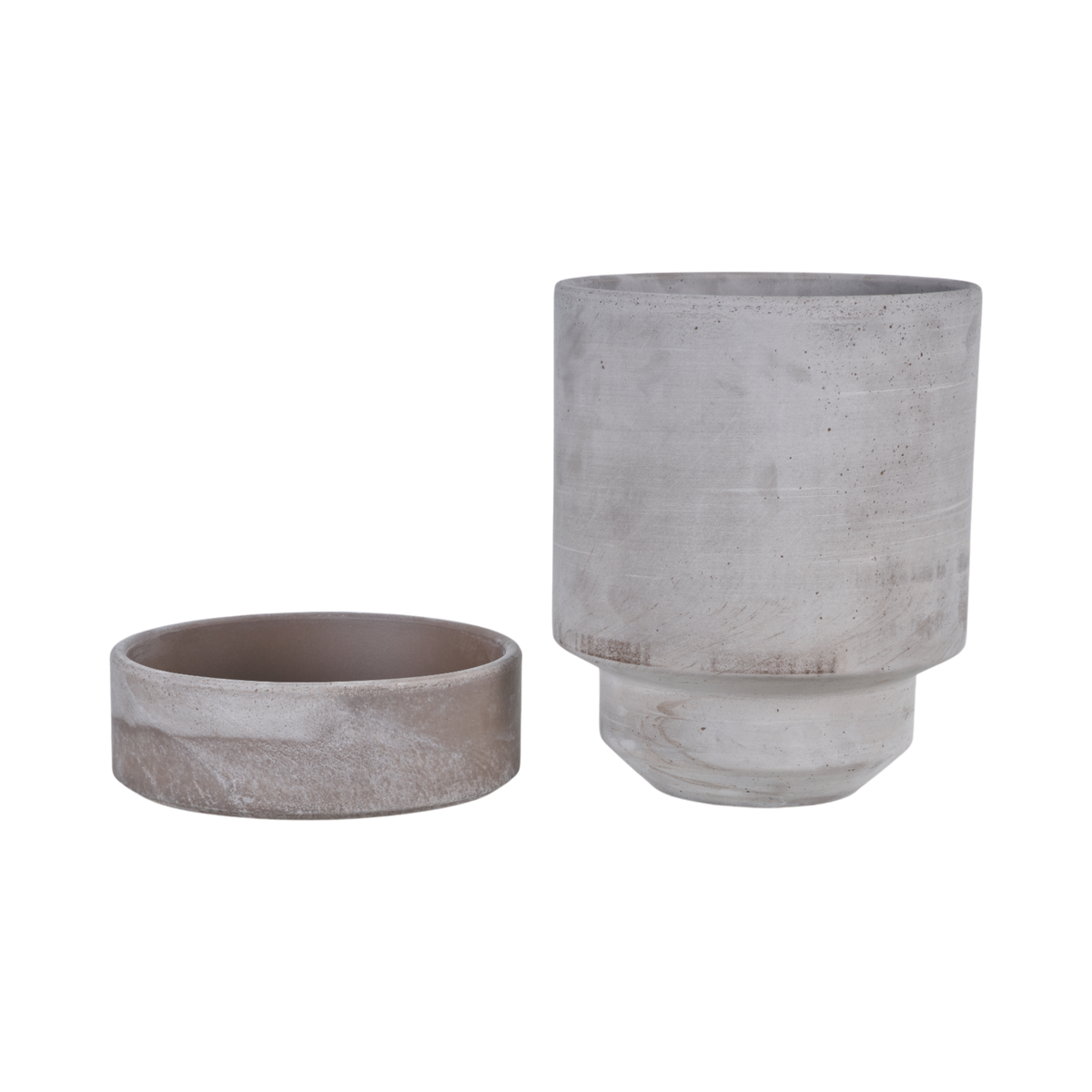 Hoff Mix Pot/Saucer