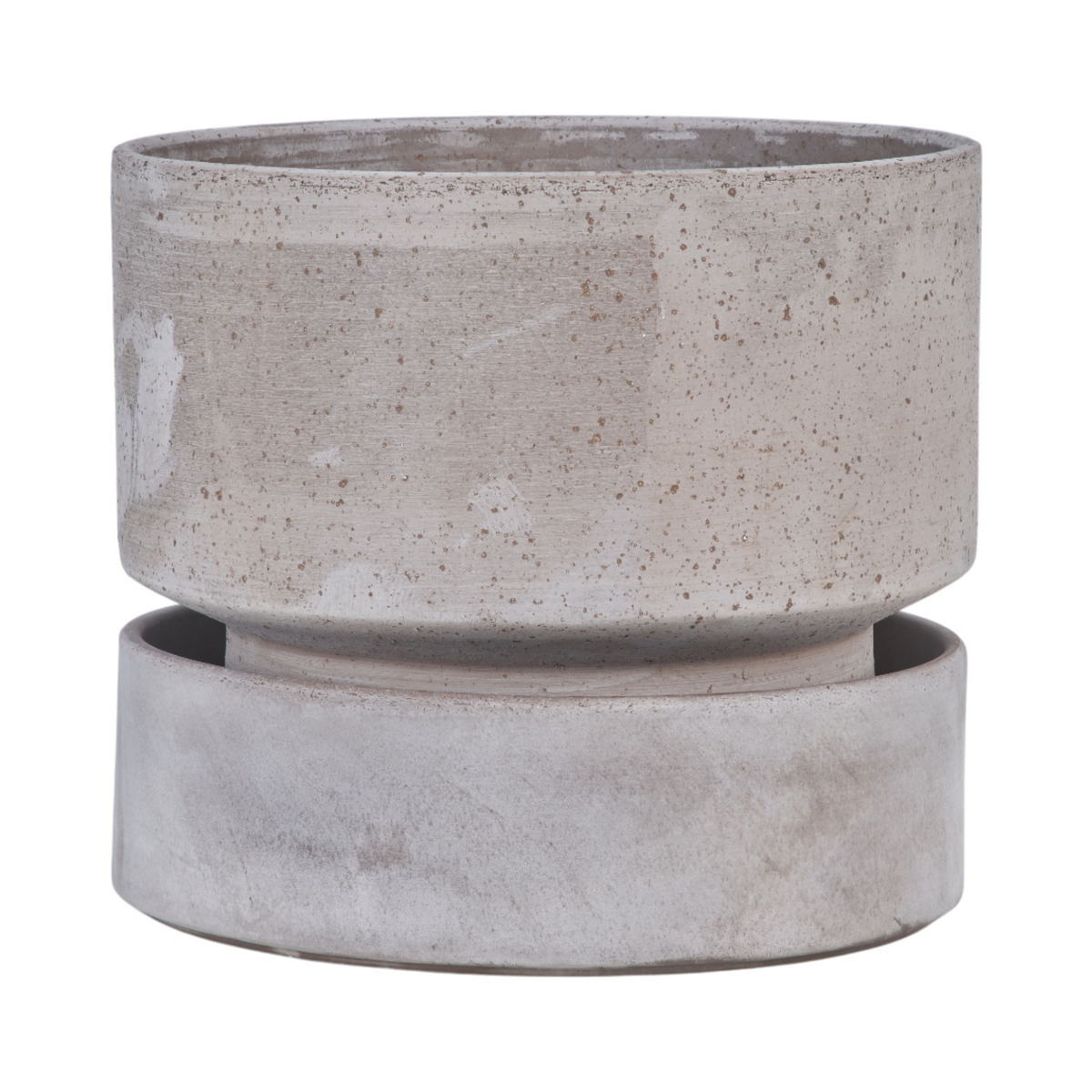 Hoff Mix Pot/Saucer