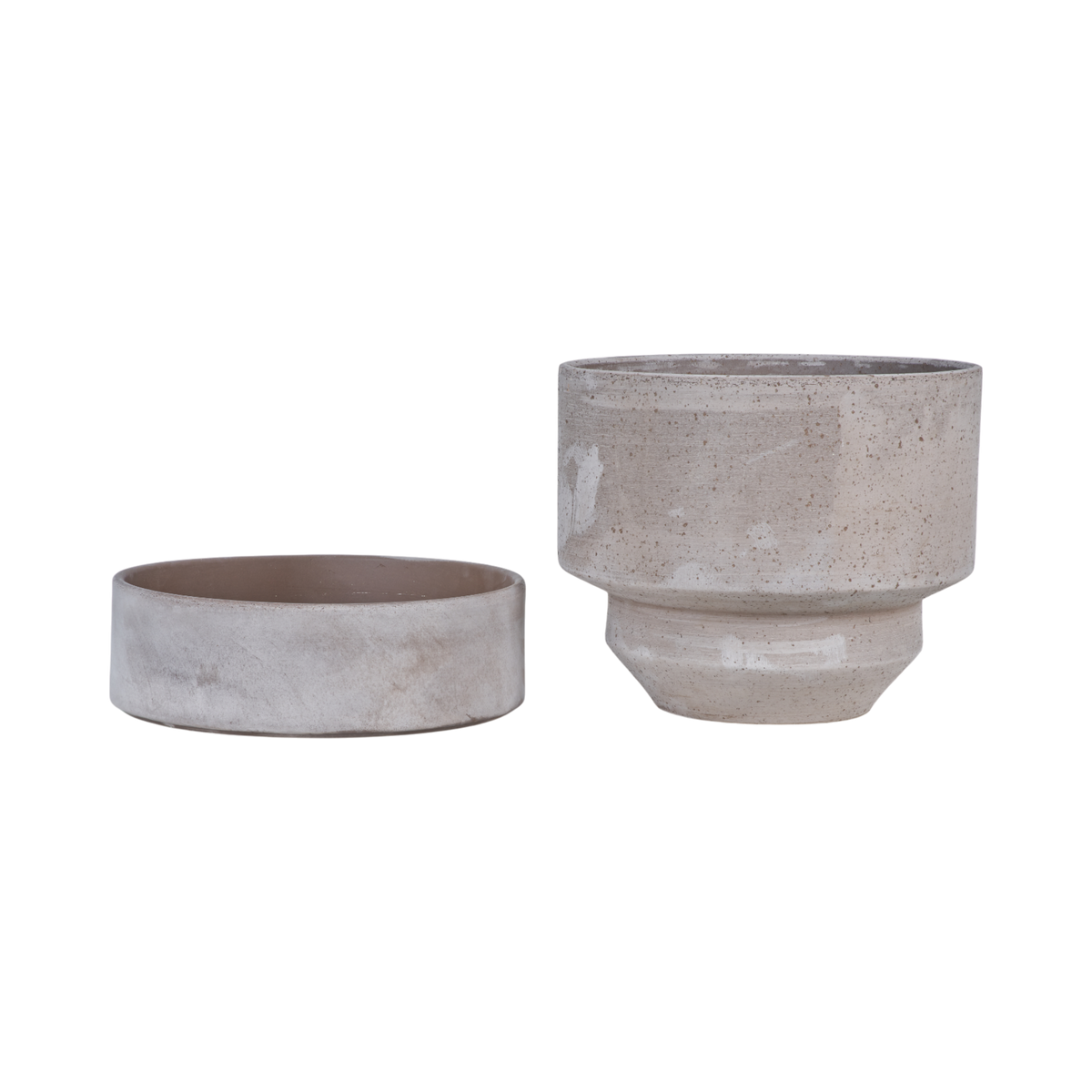 Hoff Mix Pot/Saucer
