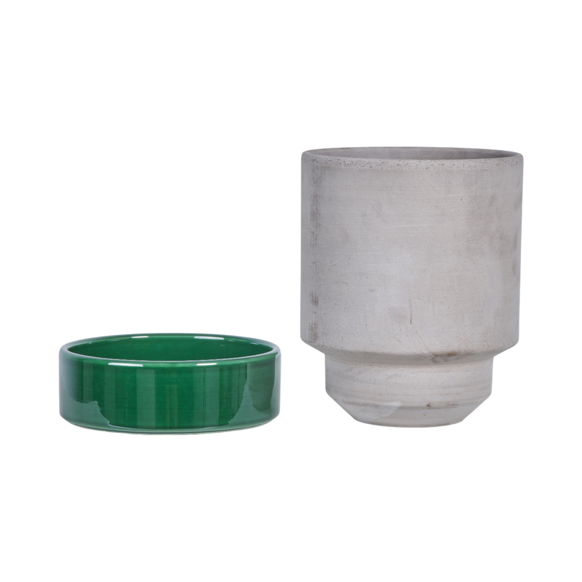 Hoff Mix Pot/Saucer