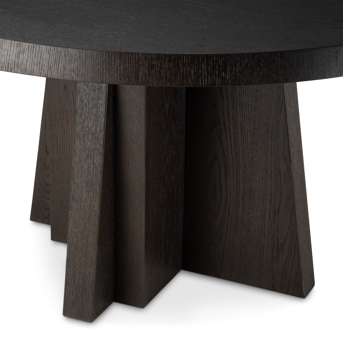 Oblique Round Dining Table