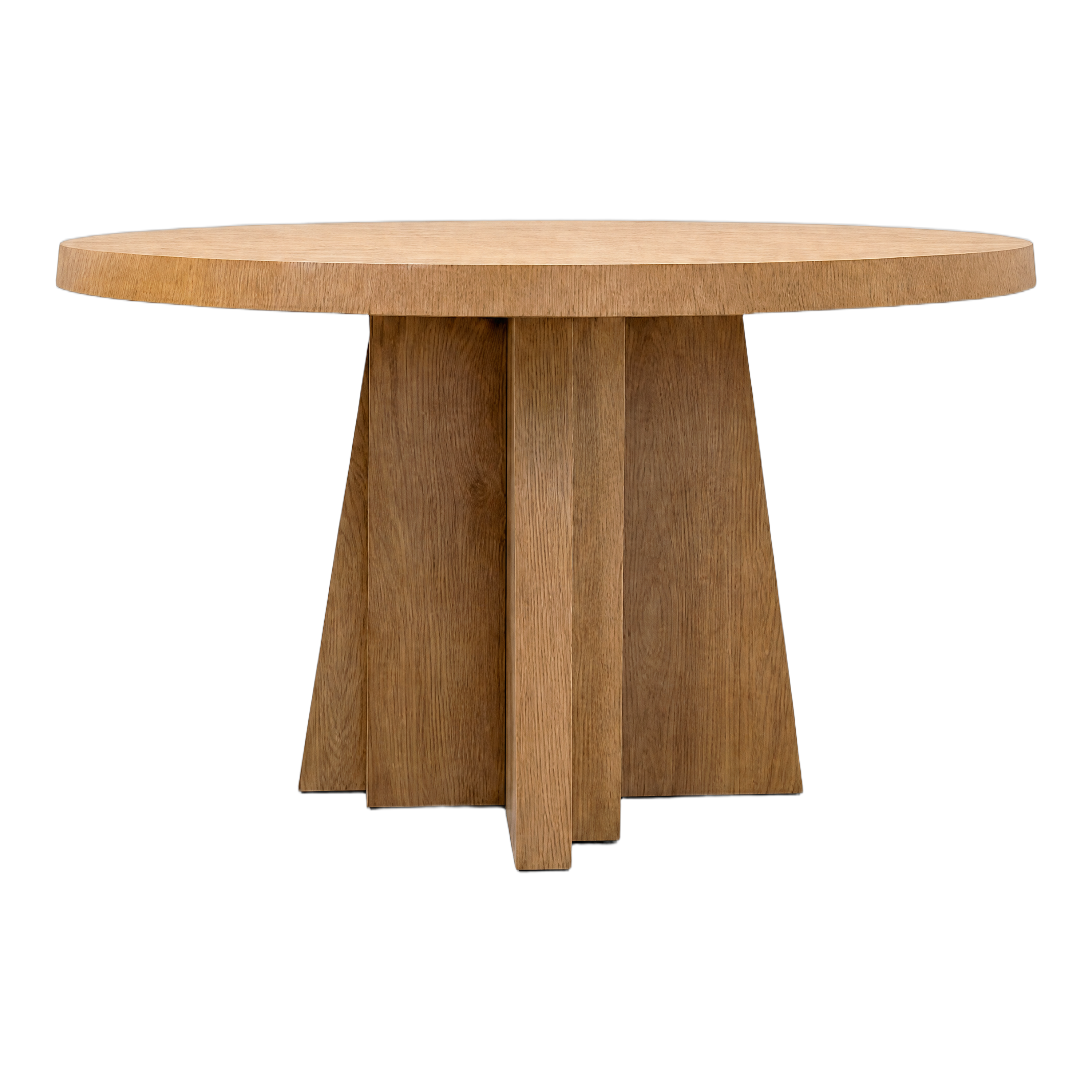 Oblique Round Dining Table