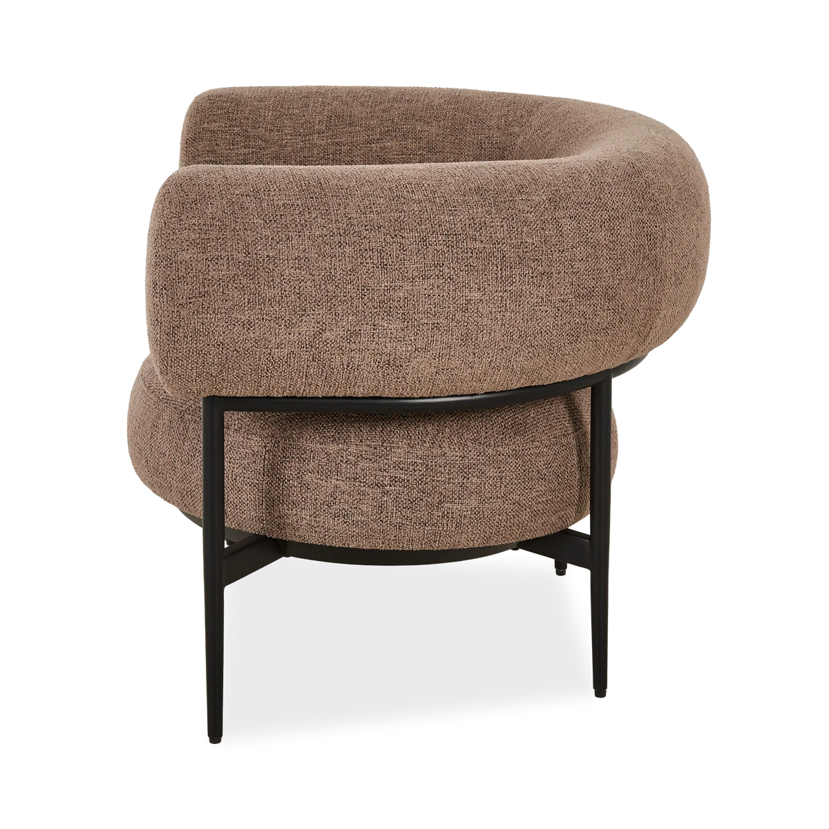 Preston Lounge Chair Umber
