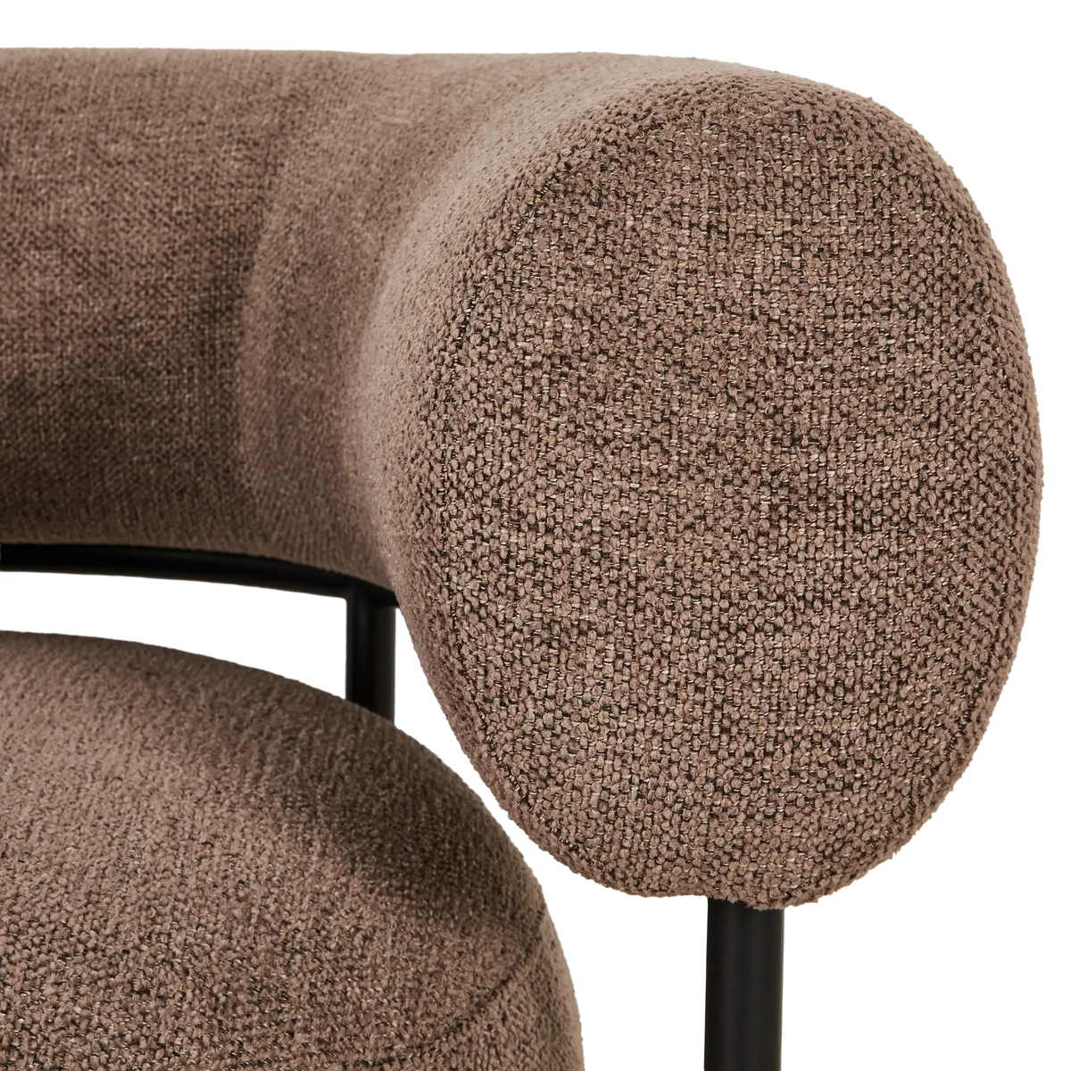 Preston Lounge Chair Umber