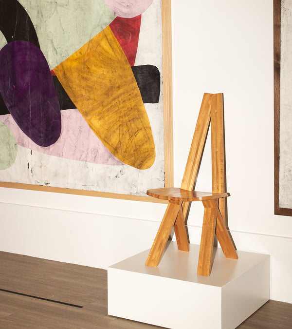 TONY LEWIS ARM, 2020<br>VINTAGE PIERRE CHAPO S45 CHAIR<br>abstracts at home, 2022