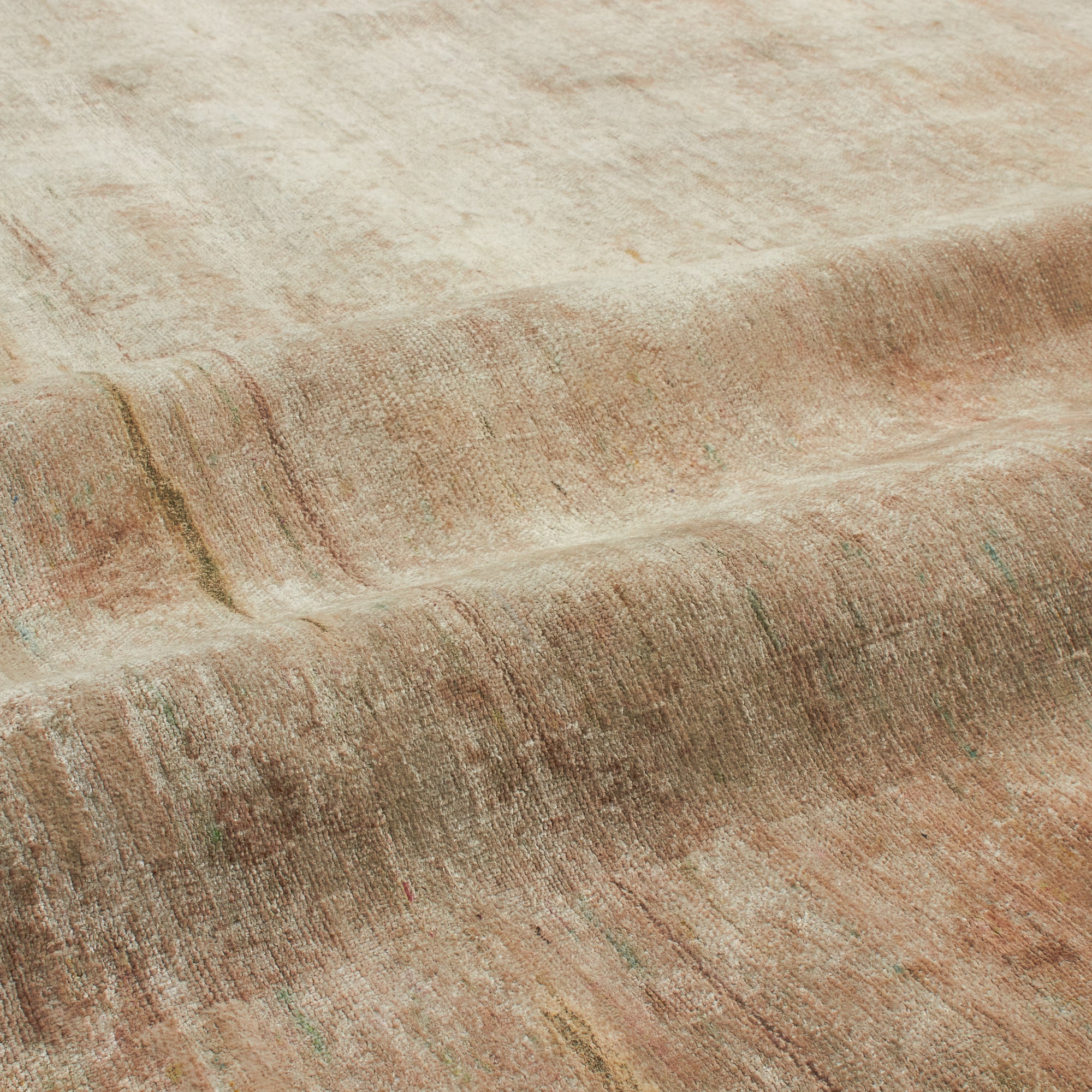 Designed to be passed through generations, the New Heirloom Rug Collection is crafted from recycled and upcycled wool, cocoon silk and sari silk.