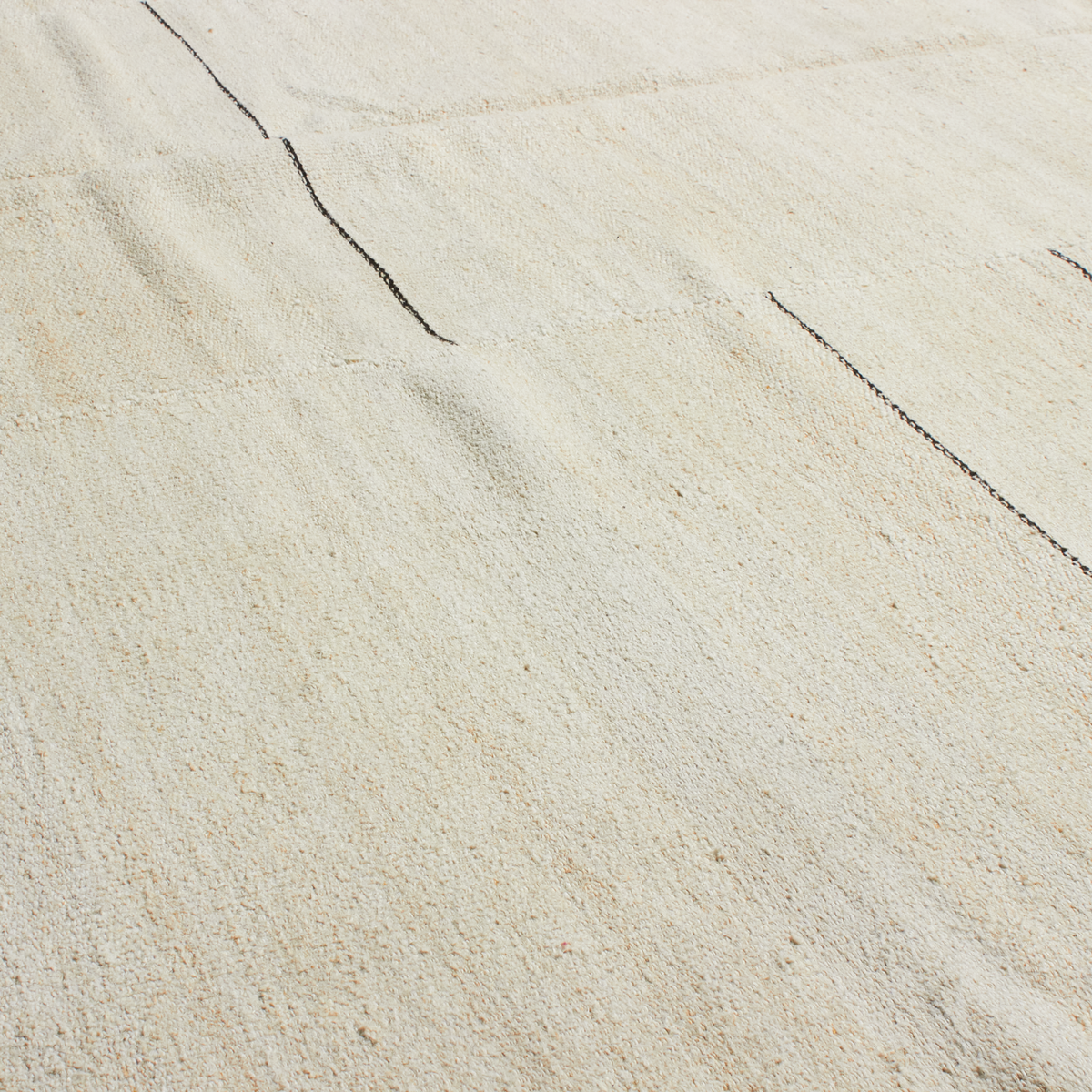 Patchwork Kilim 1957 Natural/Black