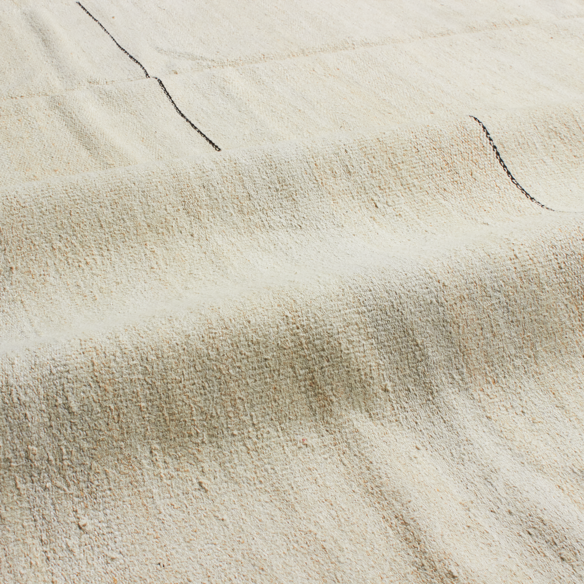 Patchwork Kilim 1957 Natural/Black