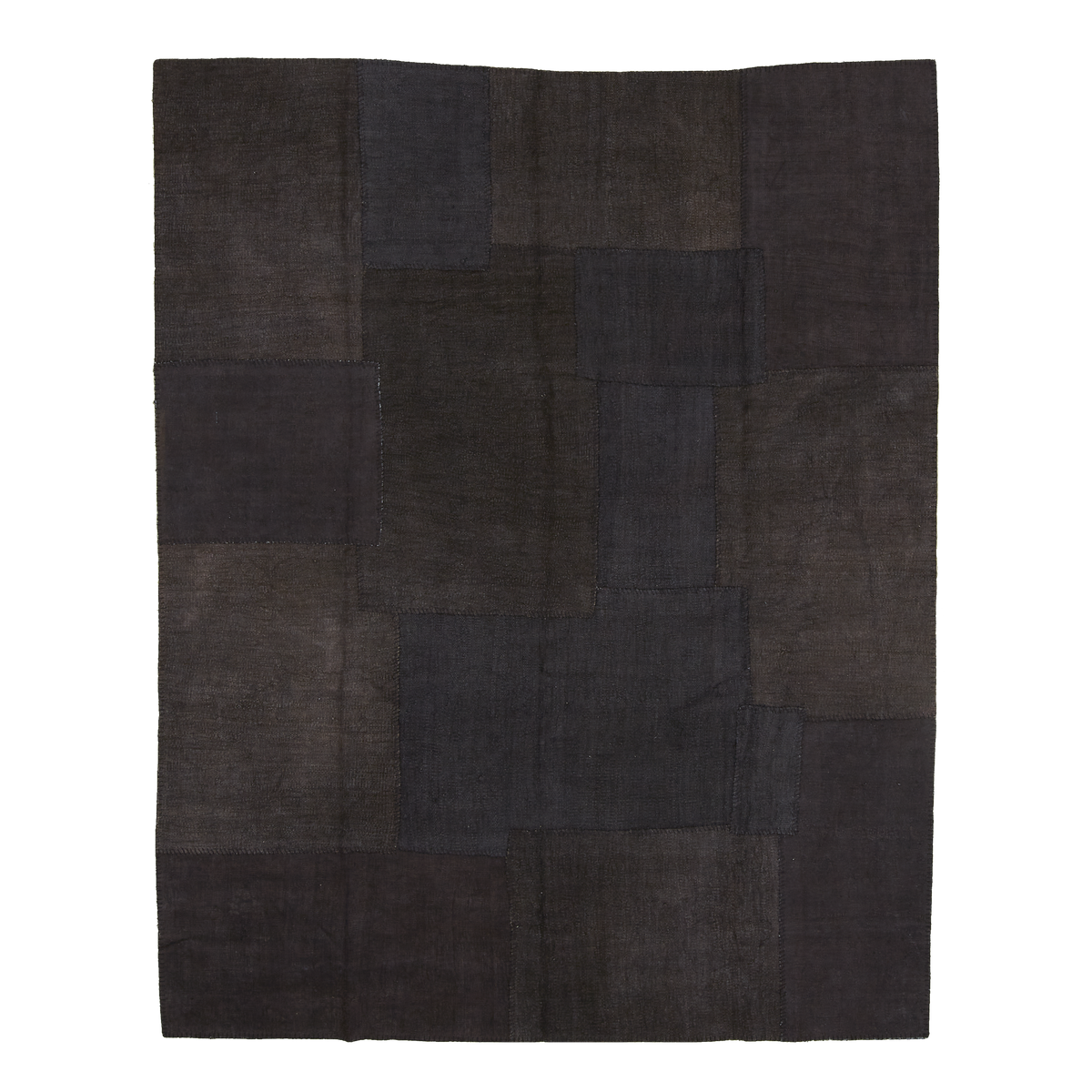 Patchwork Kilim 1860 Black