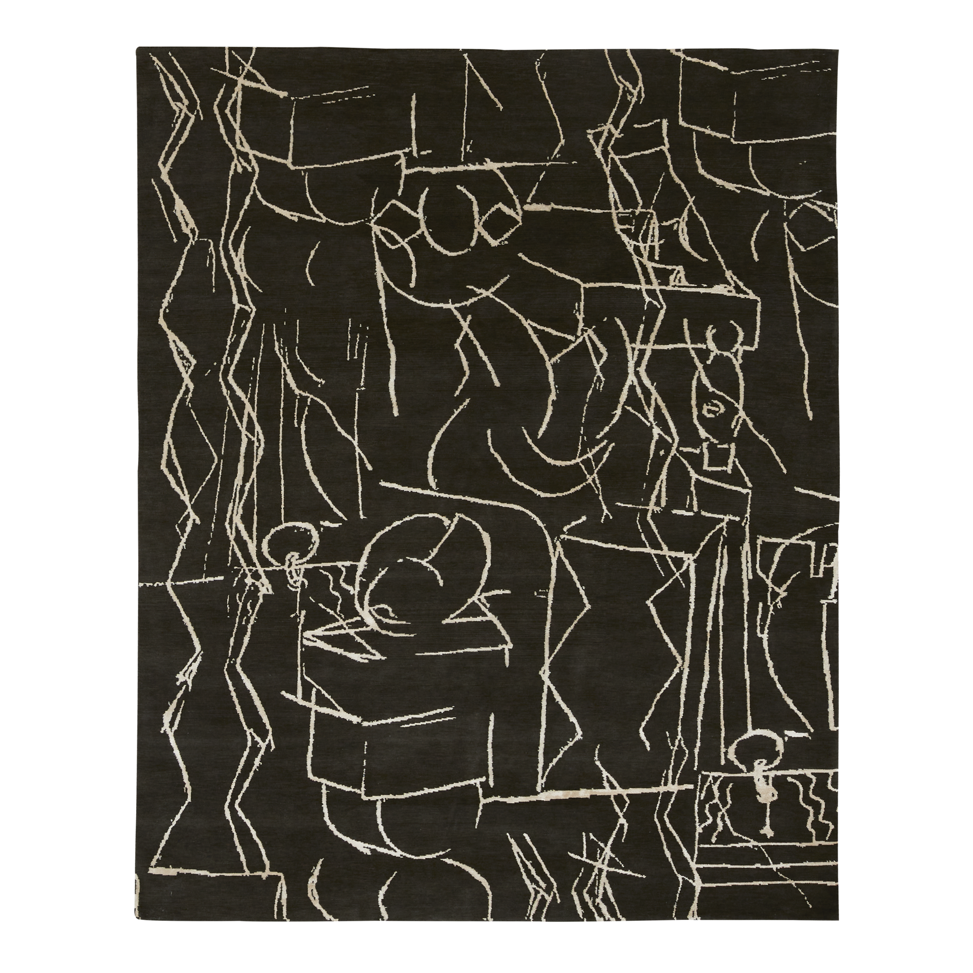 Pauline Charcoal/Ivory