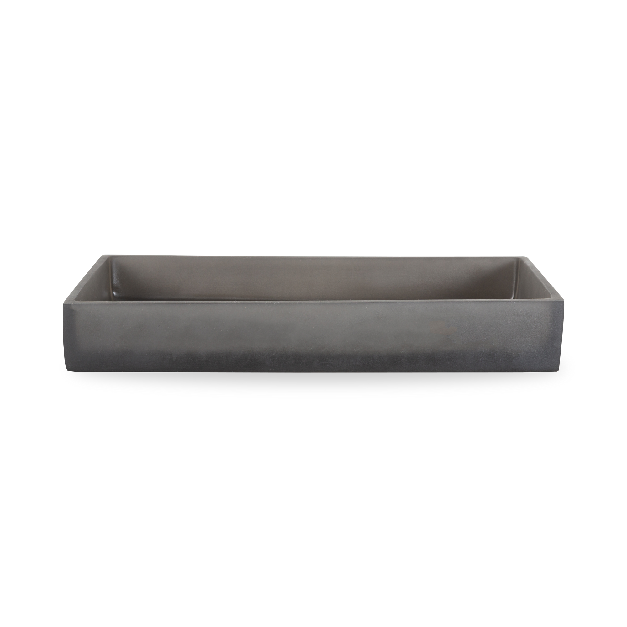 Clean lines and a minimal aesthetic define this bath collection.