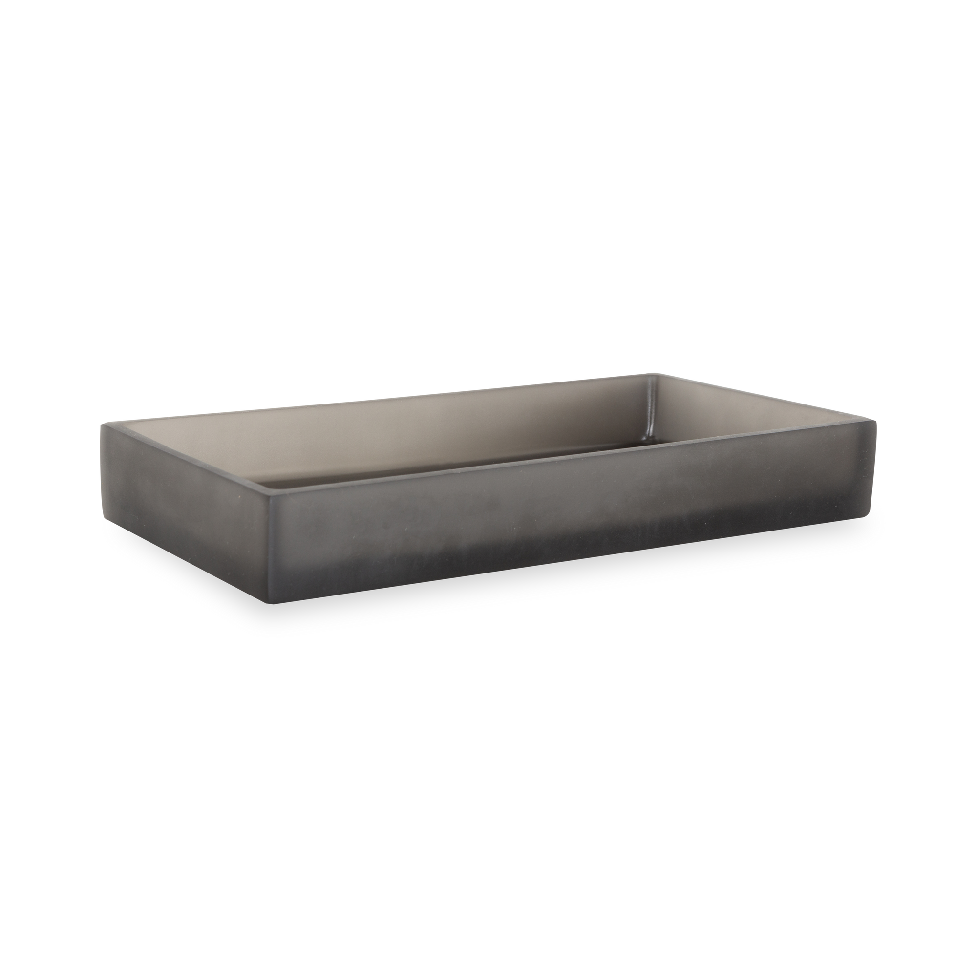 Clean lines and a minimal aesthetic define this bath collection.