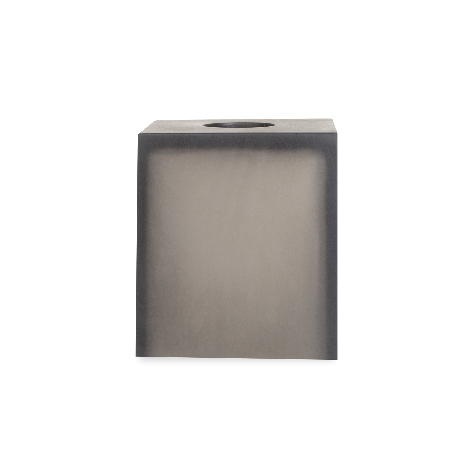 Clean lines and a minimal aesthetic define this bath collection.
