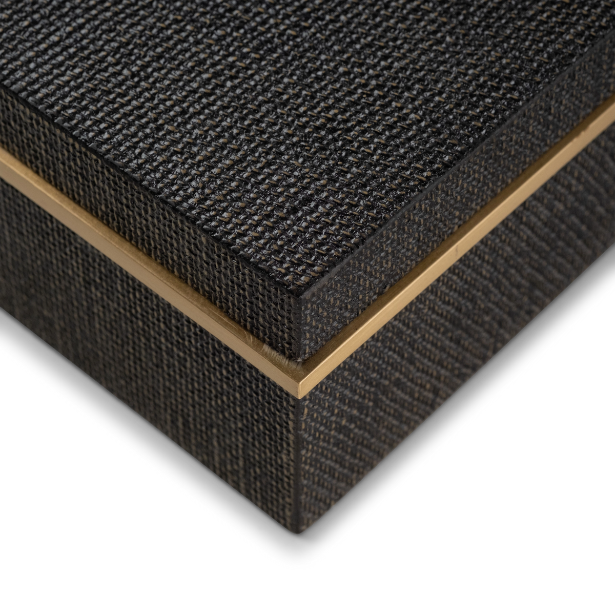Raffia Weave Box