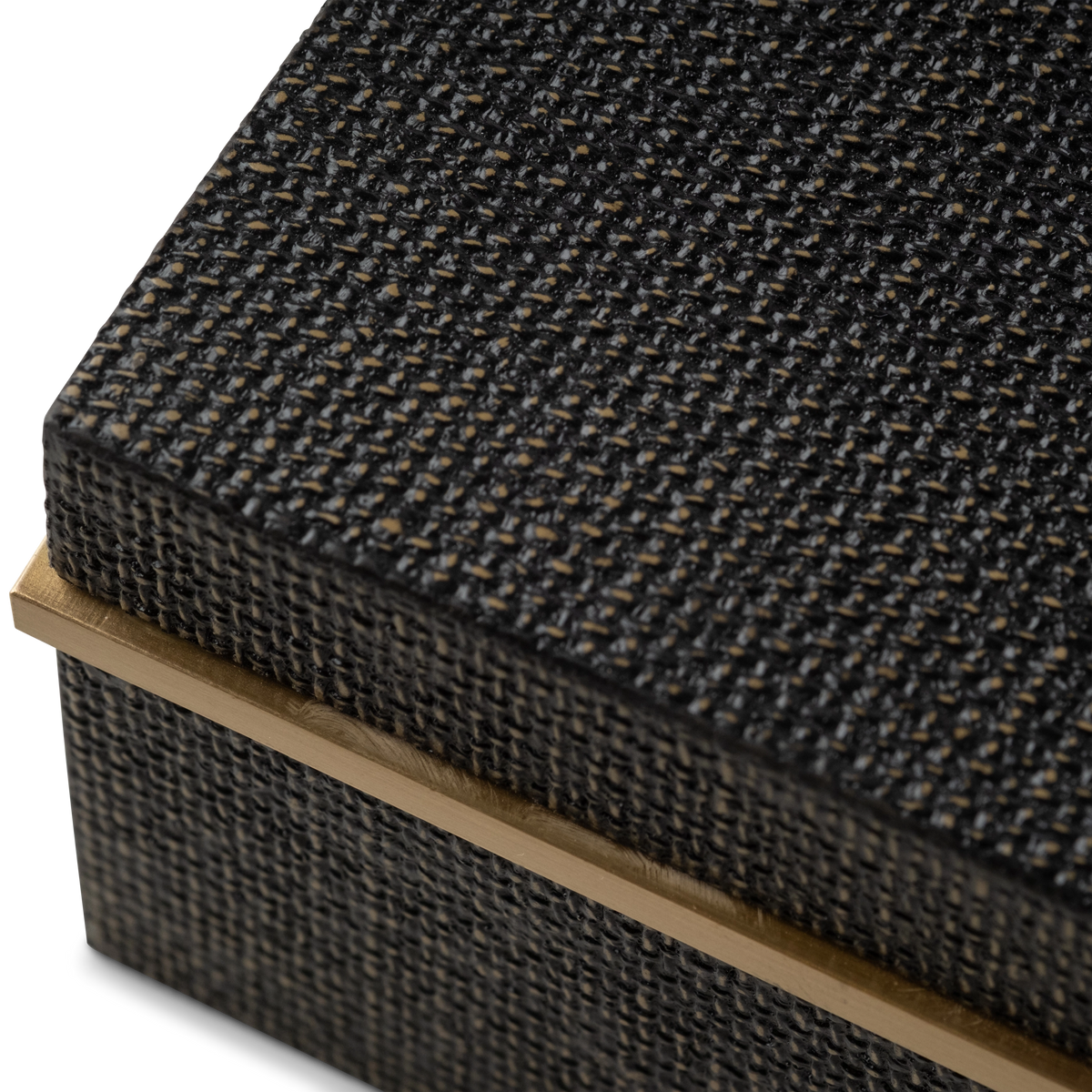 Raffia Weave Box