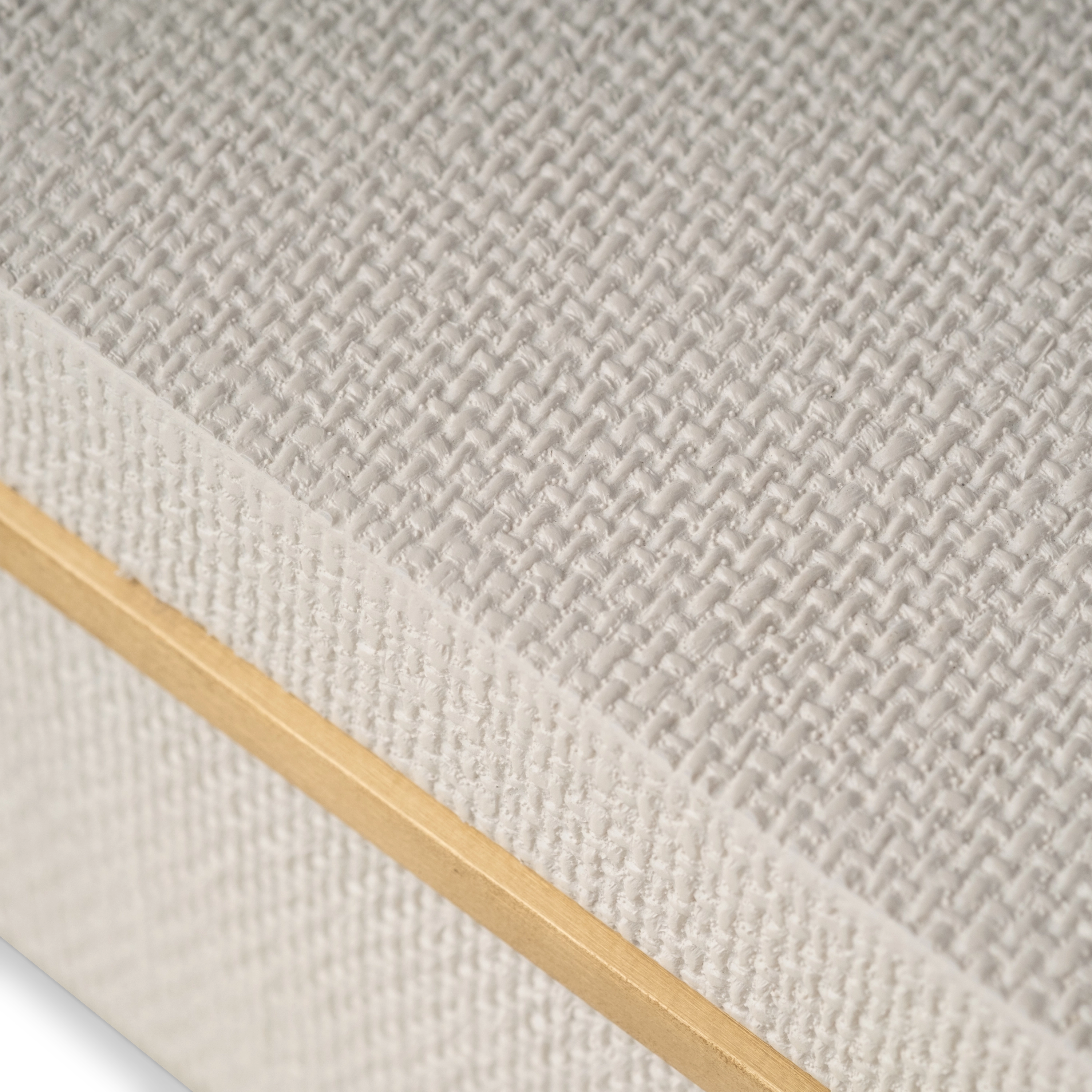Raffia Weave Box