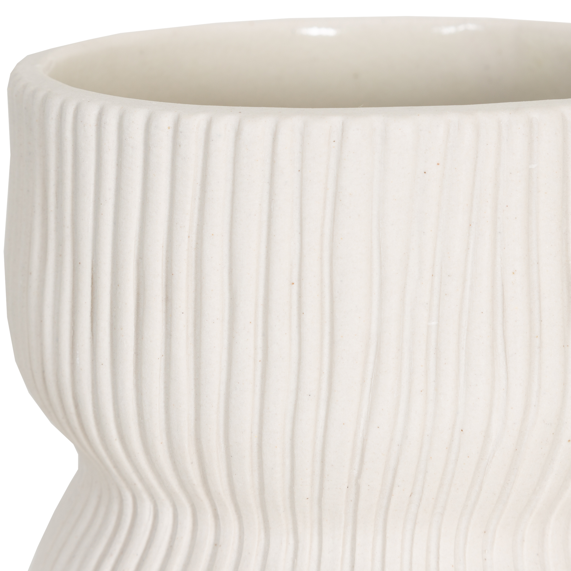 Round Curvy Vase