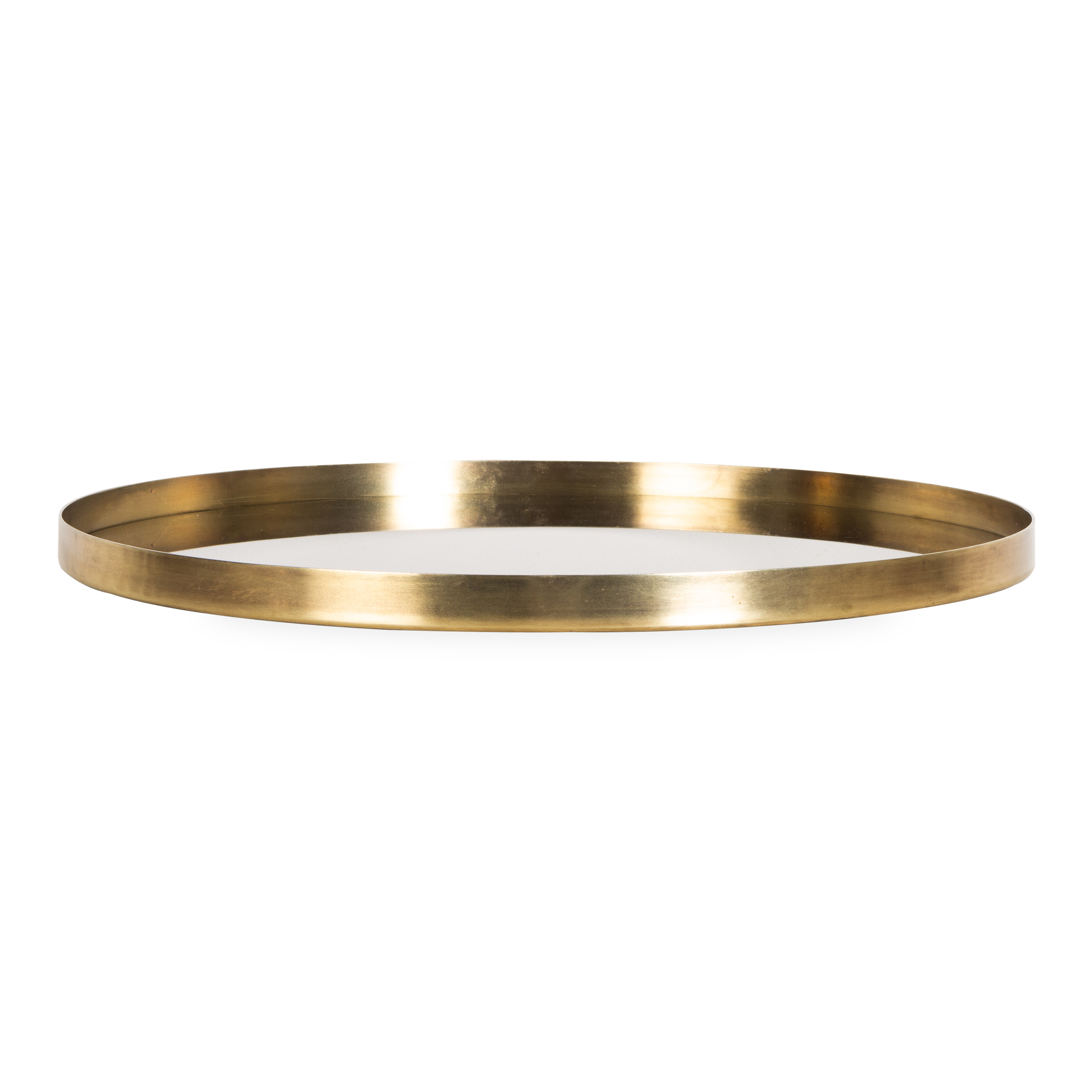 Characterized by its confident presence and its luxurious build quality, the Reflect Round Tray is defined by its clean, sharp lines and its elevation of simple forms.