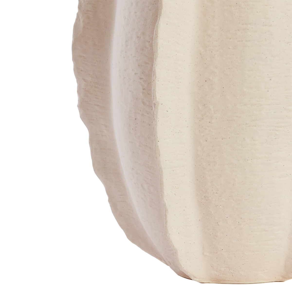 Ruffle Ceramic Vase