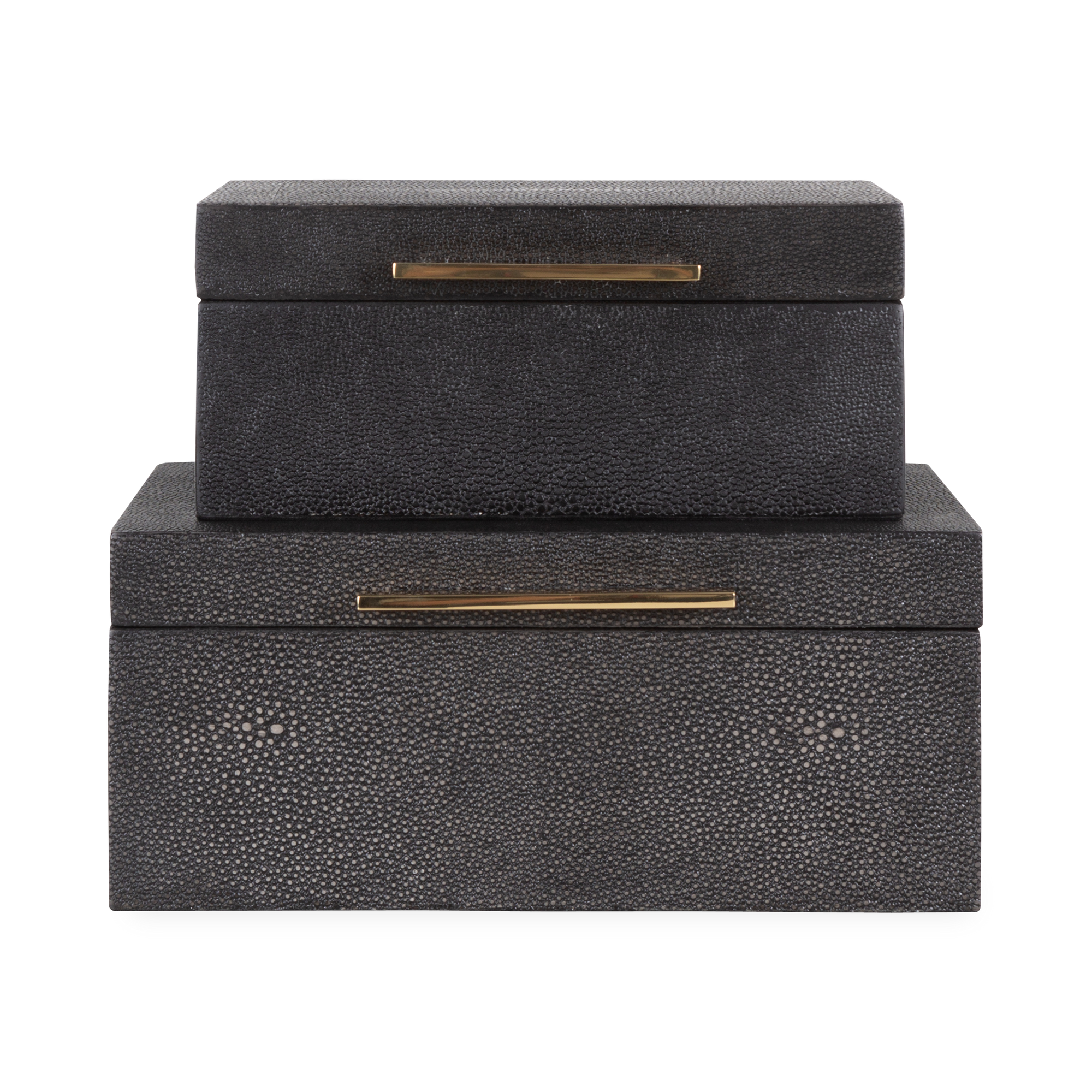 Faux Shagreen Box