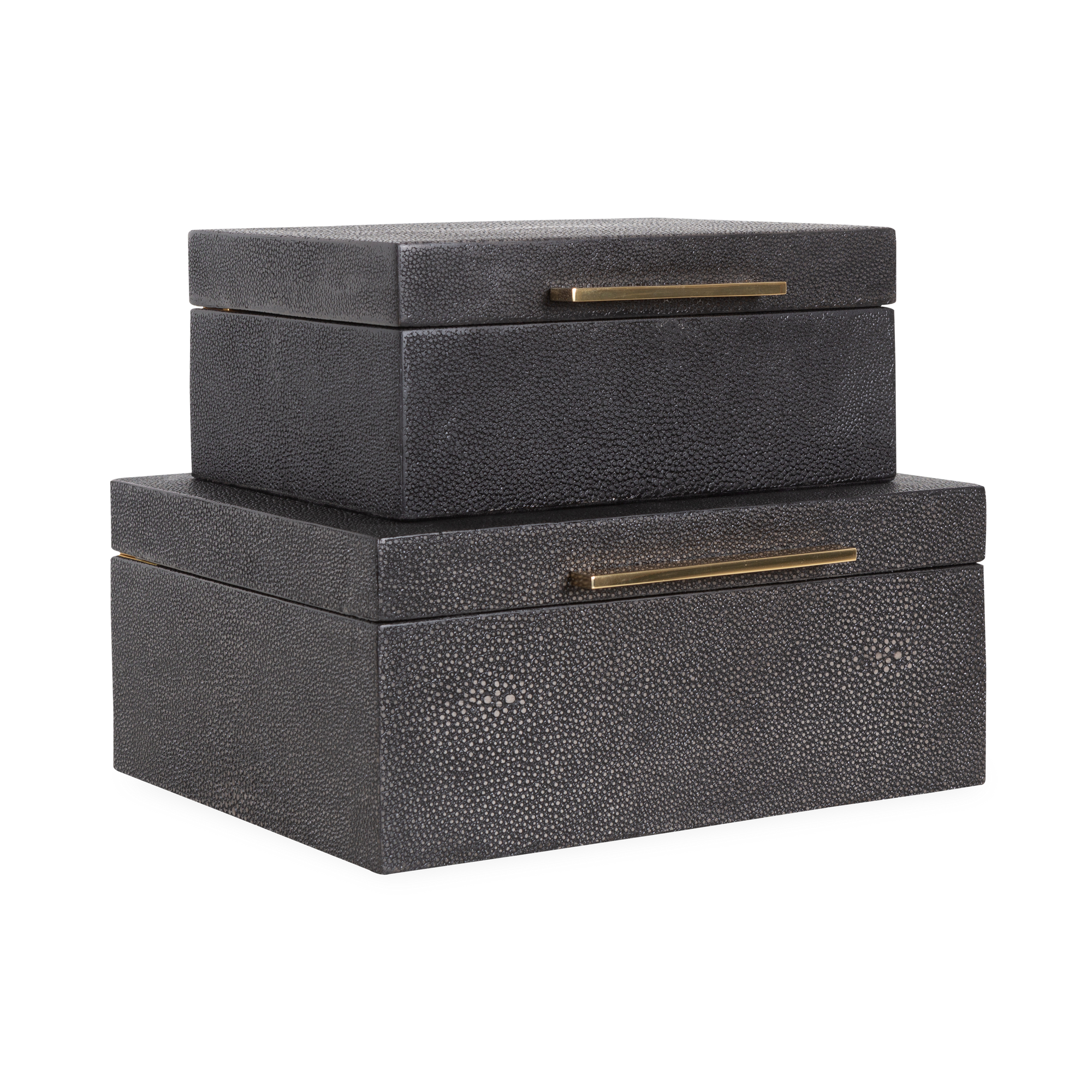 Faux Shagreen Box