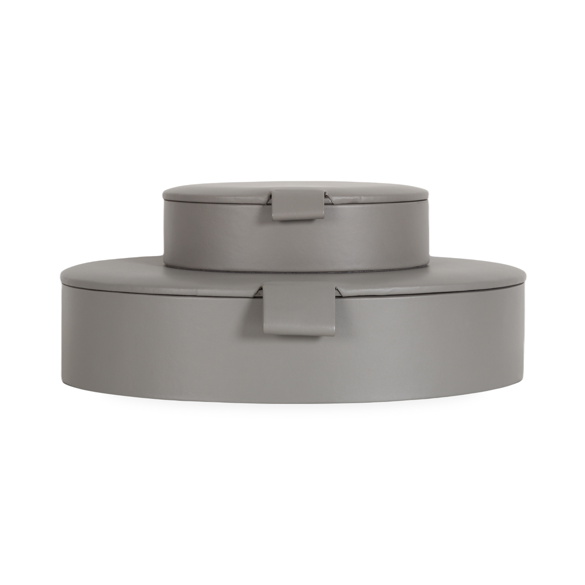 Oval Leather Box